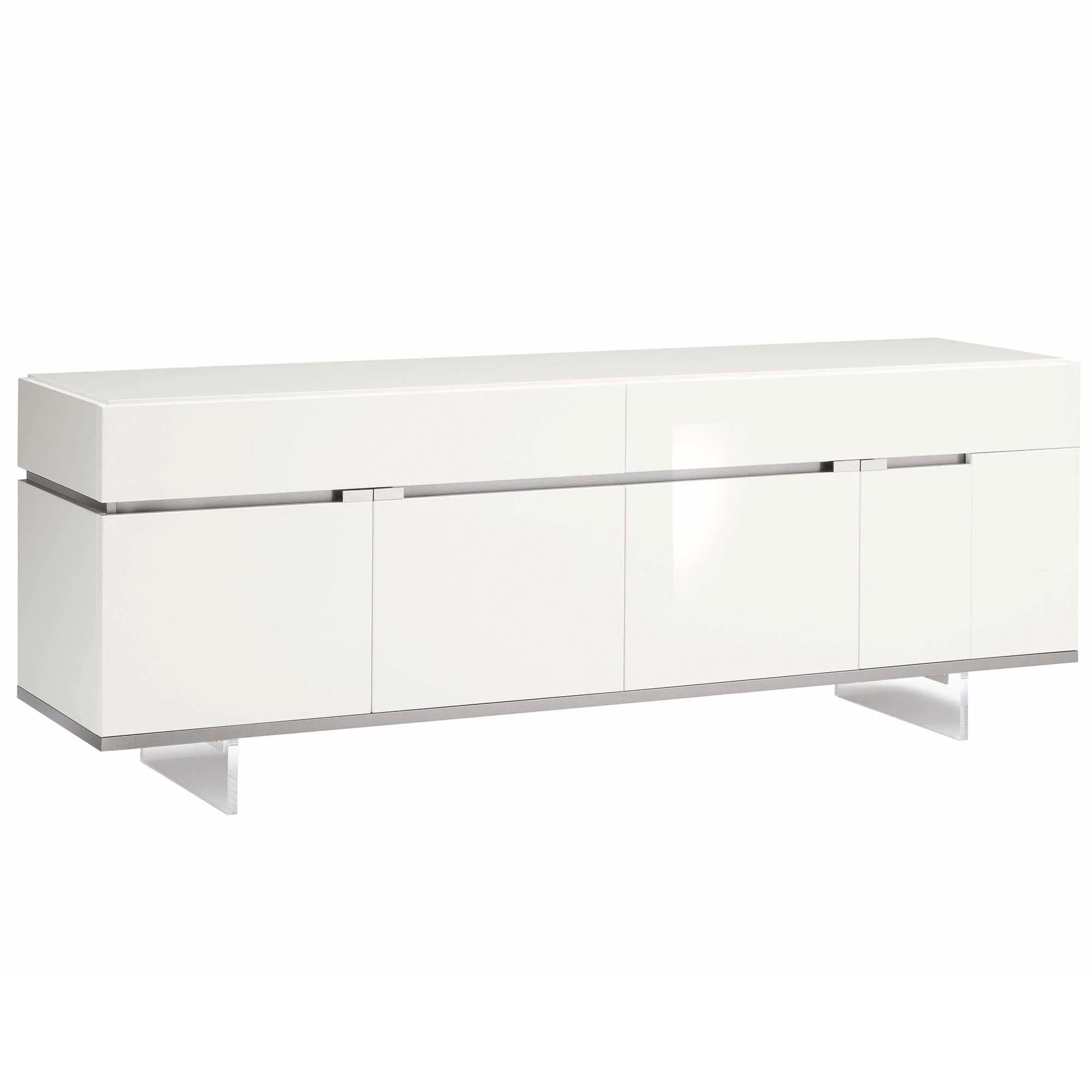 Imperia Large Sideboard - Large Buffet White High Gloss
