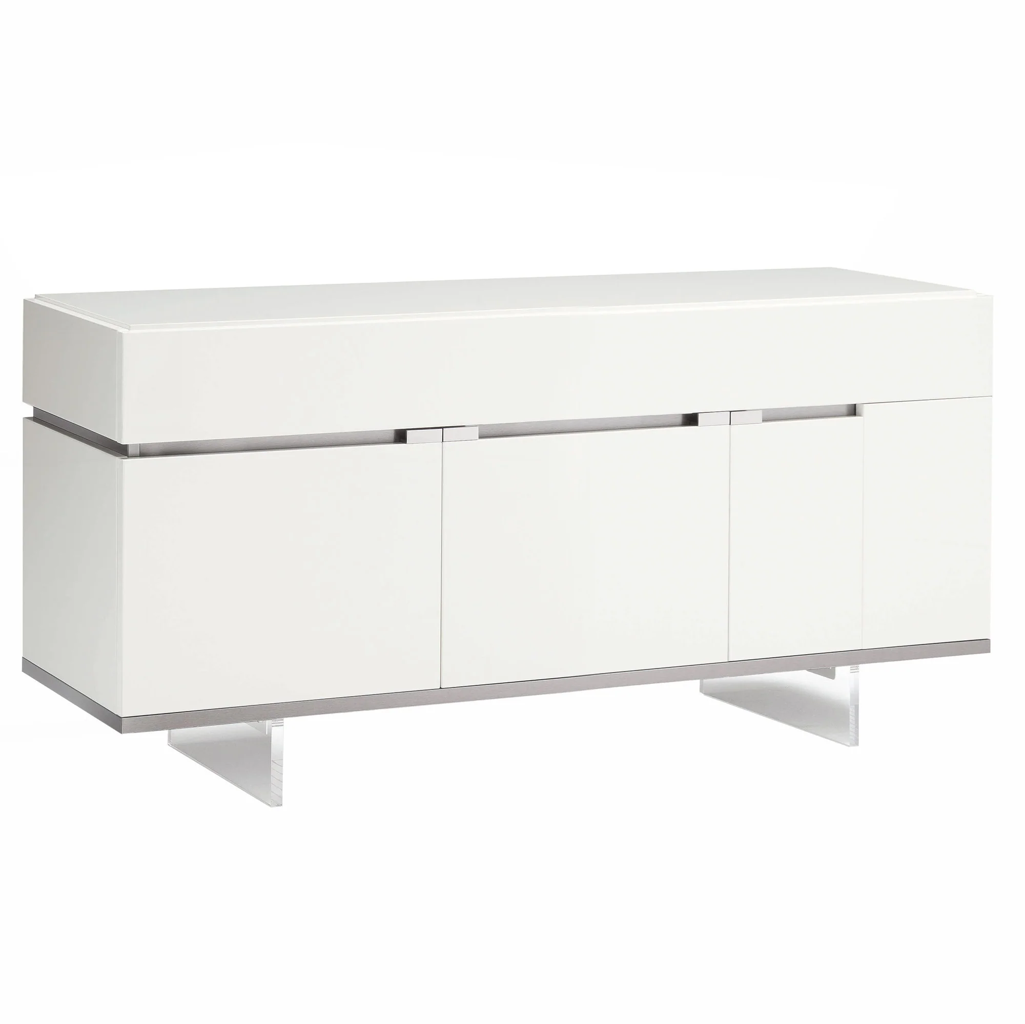 Imperia Small Sideboard - Small Buffet White High Gloss