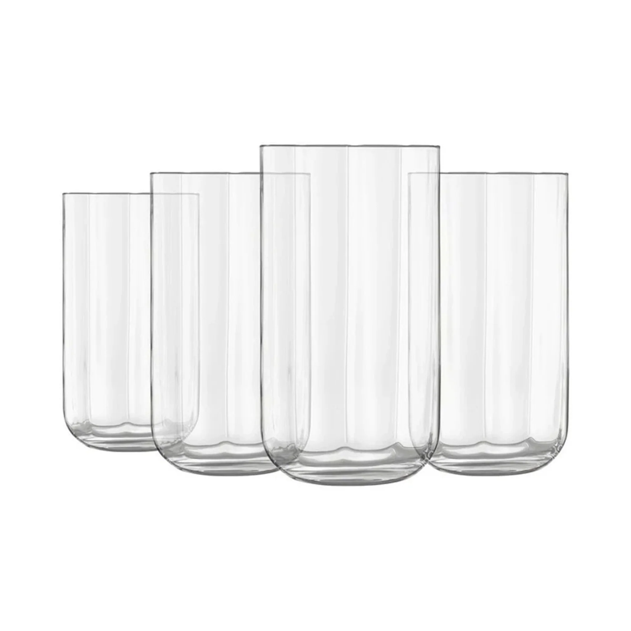 Jazz Set Of 4 Hi-Ball Glasses - DISC Jazz Hi-Ball Glasses 450mL 4 Pack - Image 3