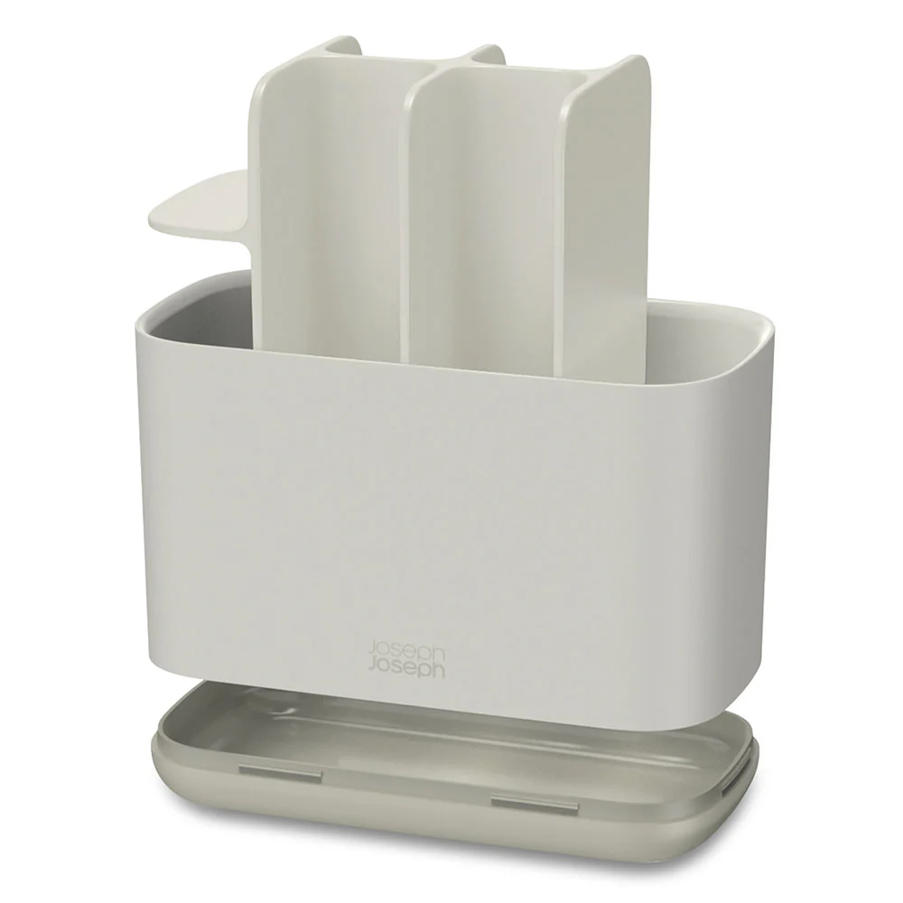 Joseph Joseph Bathroom Cream Large Toothbrush Caddy - EasyStore Toothbrush Large Caddy Ecru - Image 3