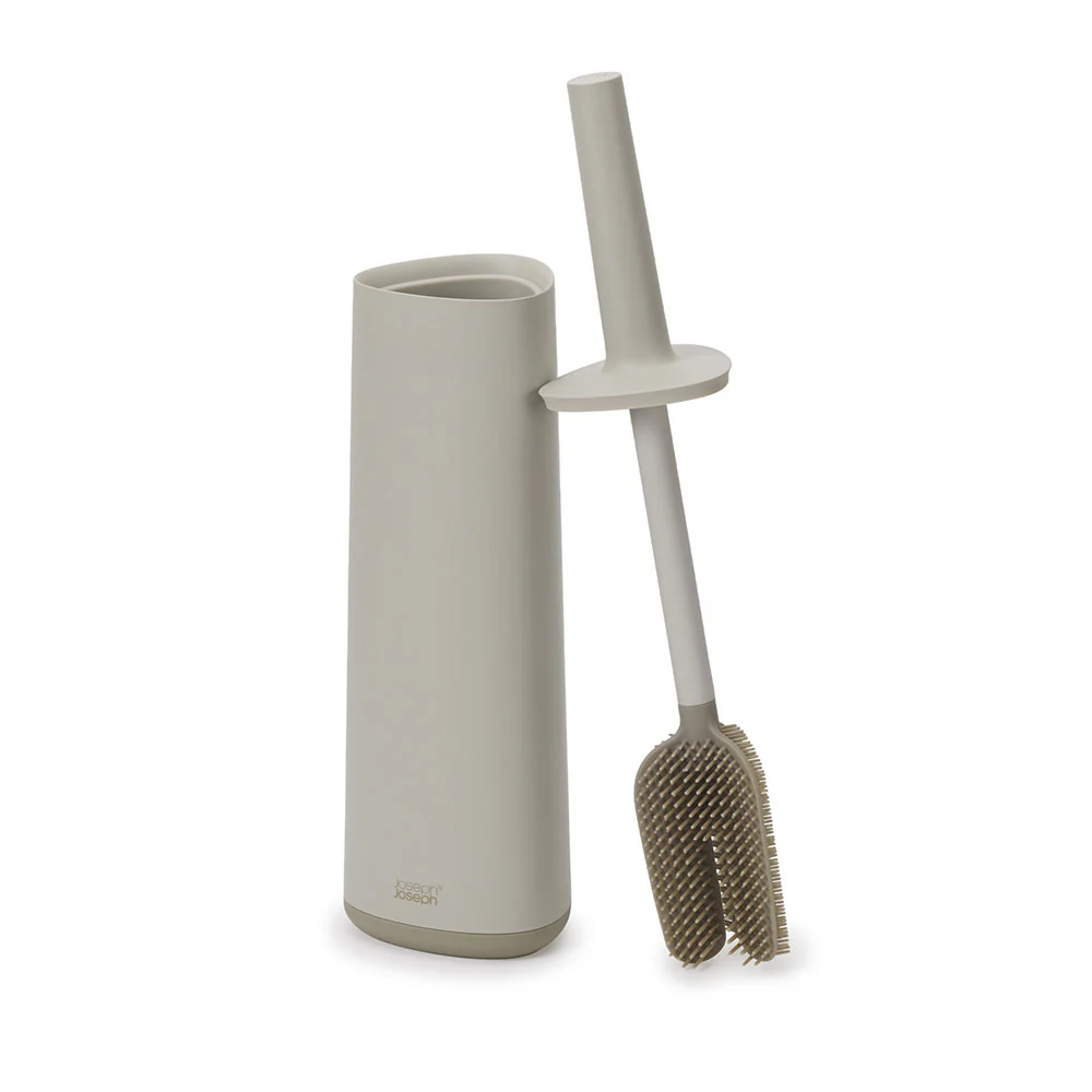 Joseph Joseph Bathroom Cream Toilet Brush - Flex 360 Toilet Brush Ecru - Image 3