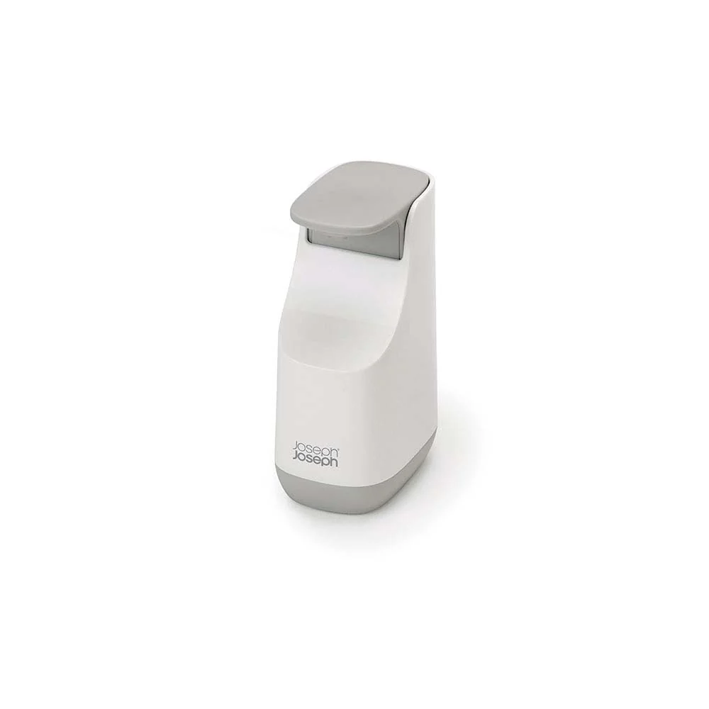 Joseph Joseph Bathroom Grey Soap Pump - Slim Soap Pump White & Grey - Image 2