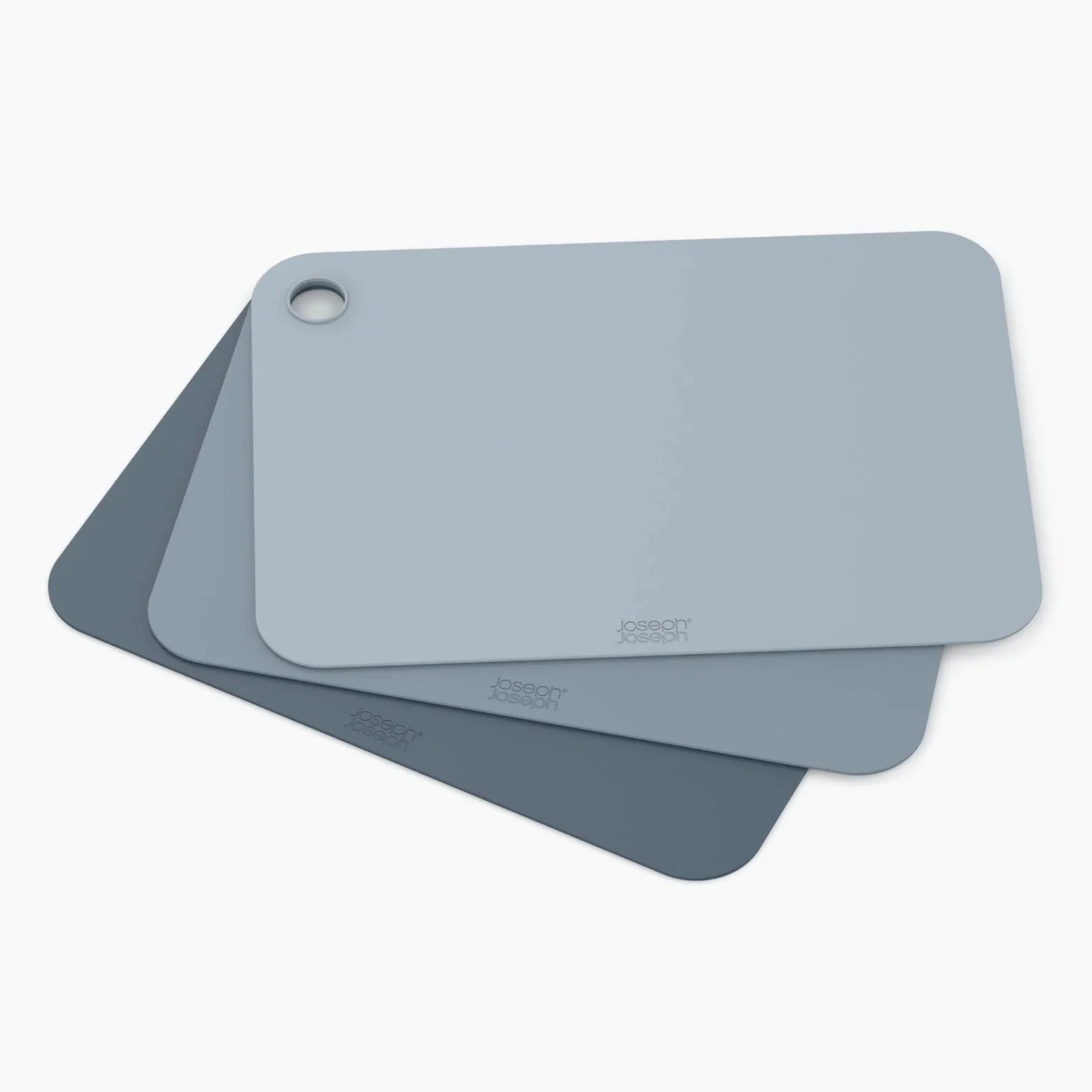 Joseph Joseph Blue Pop Set of 3 Chopping Mats Set - Pop Chopping Mats Blue - Image 2