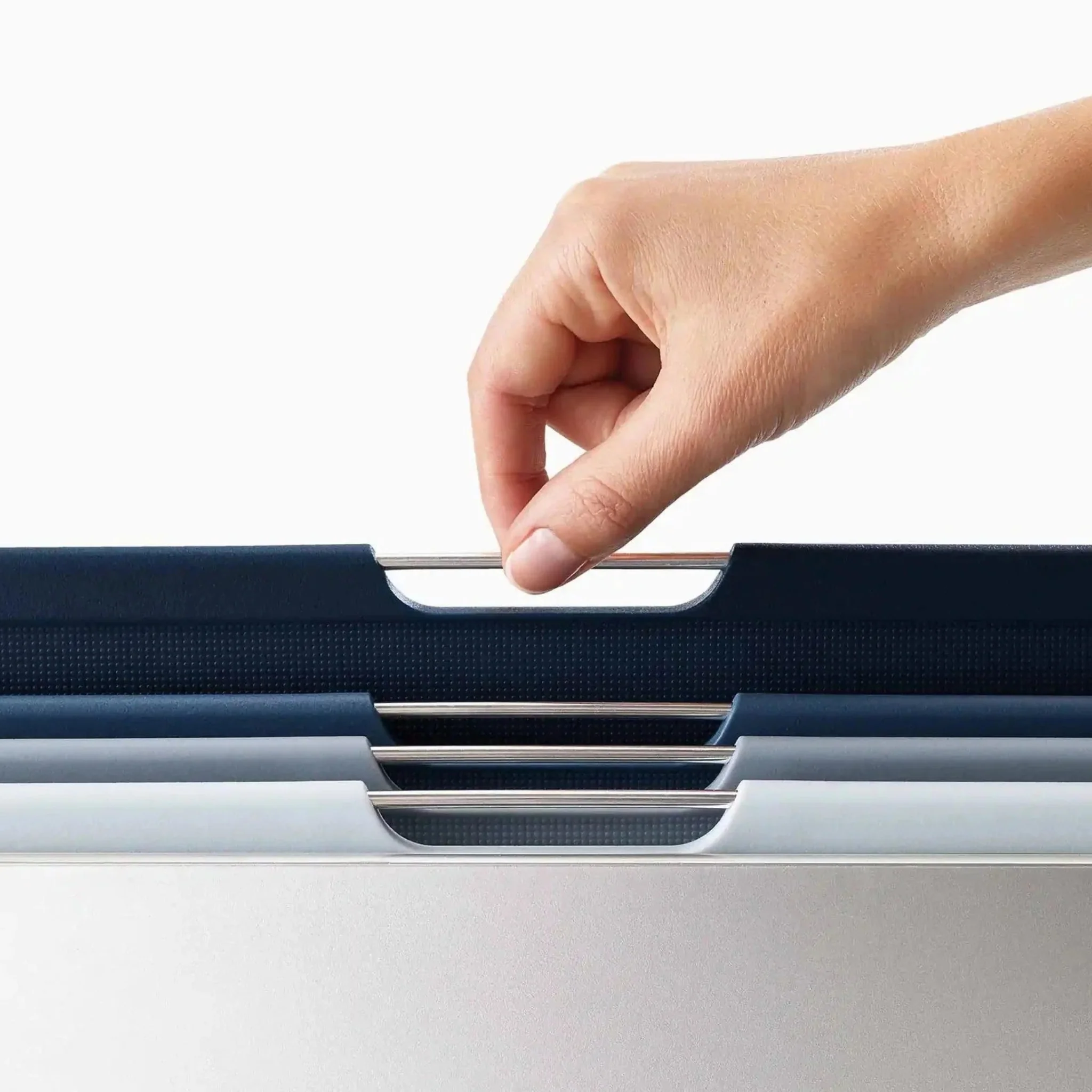 Joseph Joseph Set Of 4 Blue Chopping Board Set - Folio Large Chopping Board Set - Editions (Sky) - Image 3
