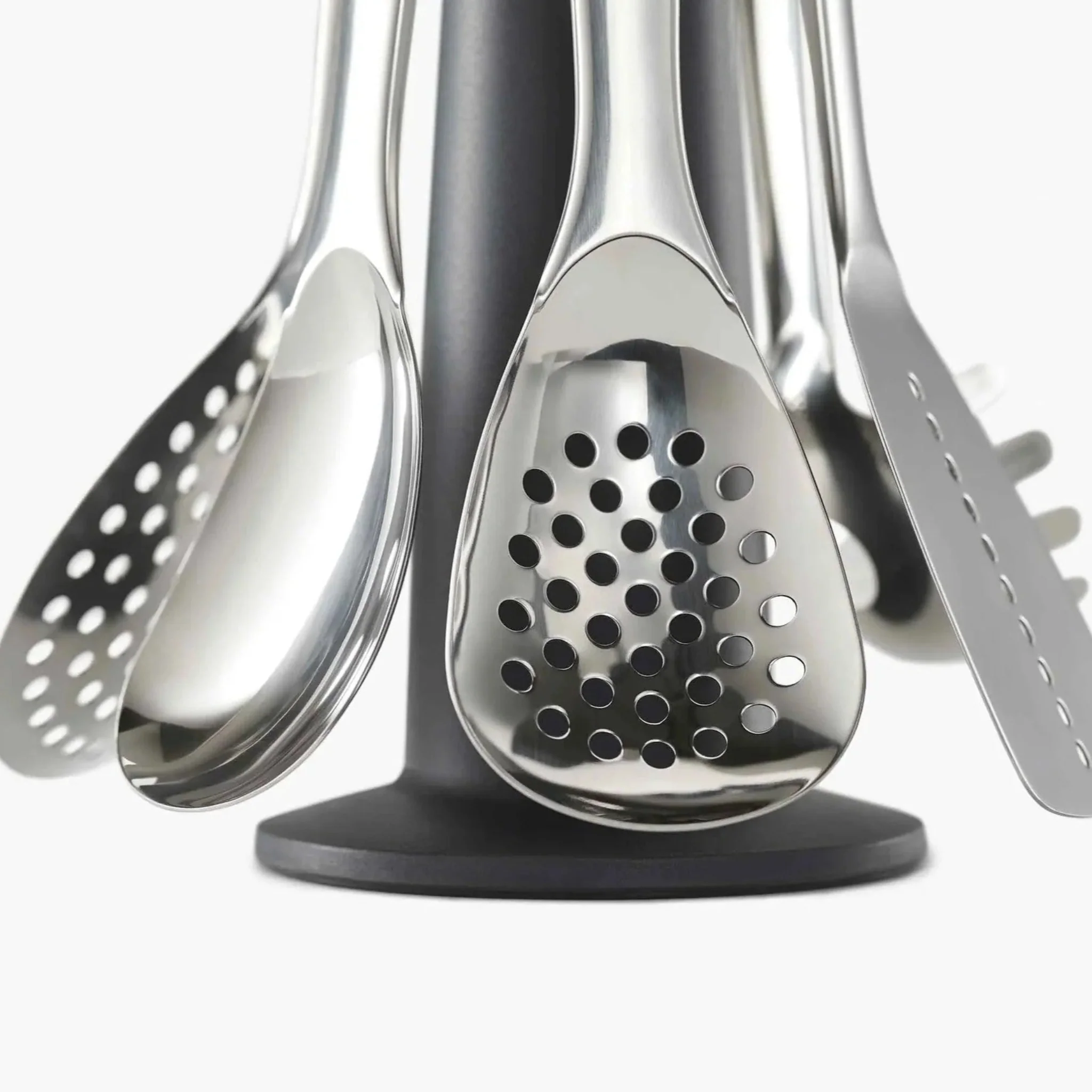 Joseph Joseph Silver Carousel Utensils Set - Elevate Carousel 100 - Steel - Image 3