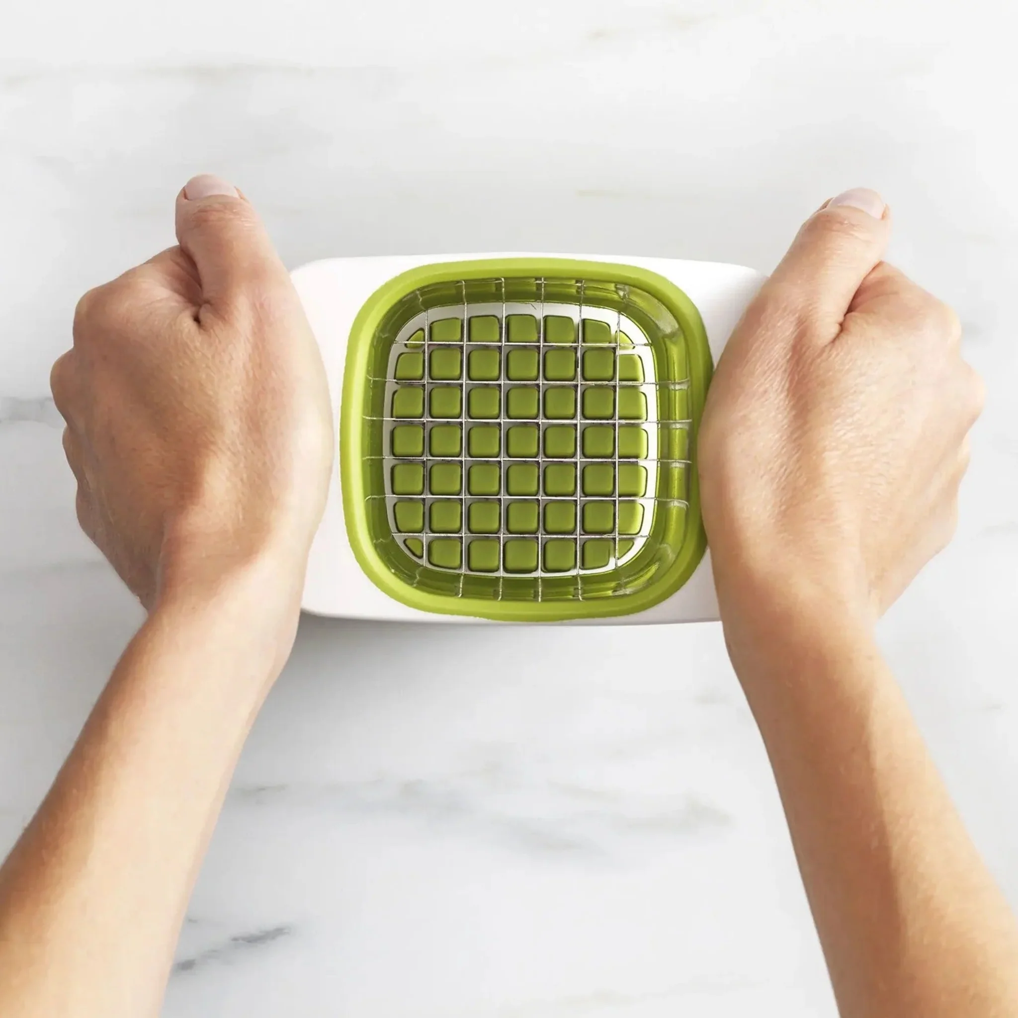 Joseph Joseph White Vegetable Dicer - ChopCup Vegetable Dicer White - Image 3
