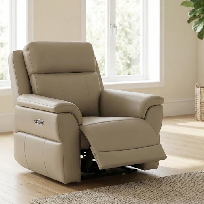 Juno Recliner Armchair - Power Recliner Armchair with USB F8 - Power Recliner with USB - Image 2