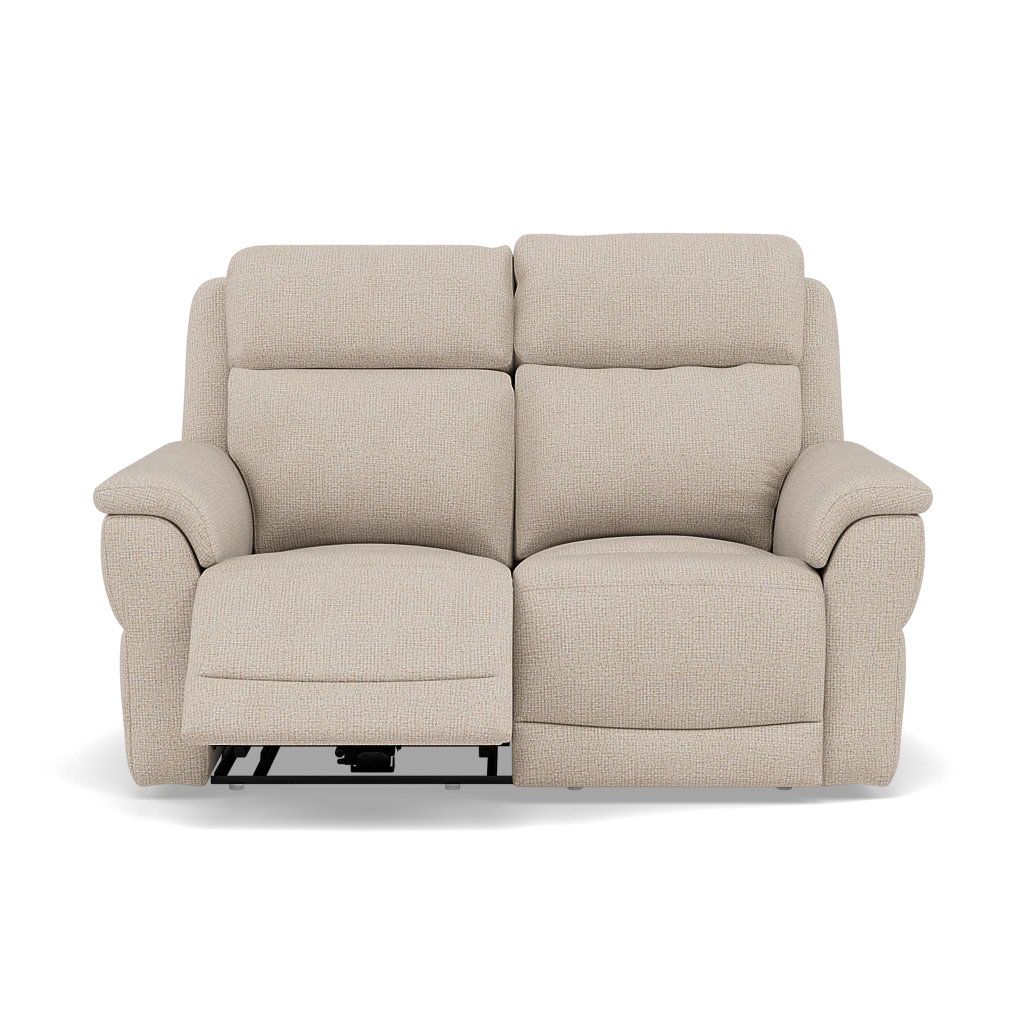 Juno 2 Seater Recliner Sofa - 2 Seater Sofa 2 Power Recliners Lumbar Support F8 - Power with Power Lumbar & USB - Image 13