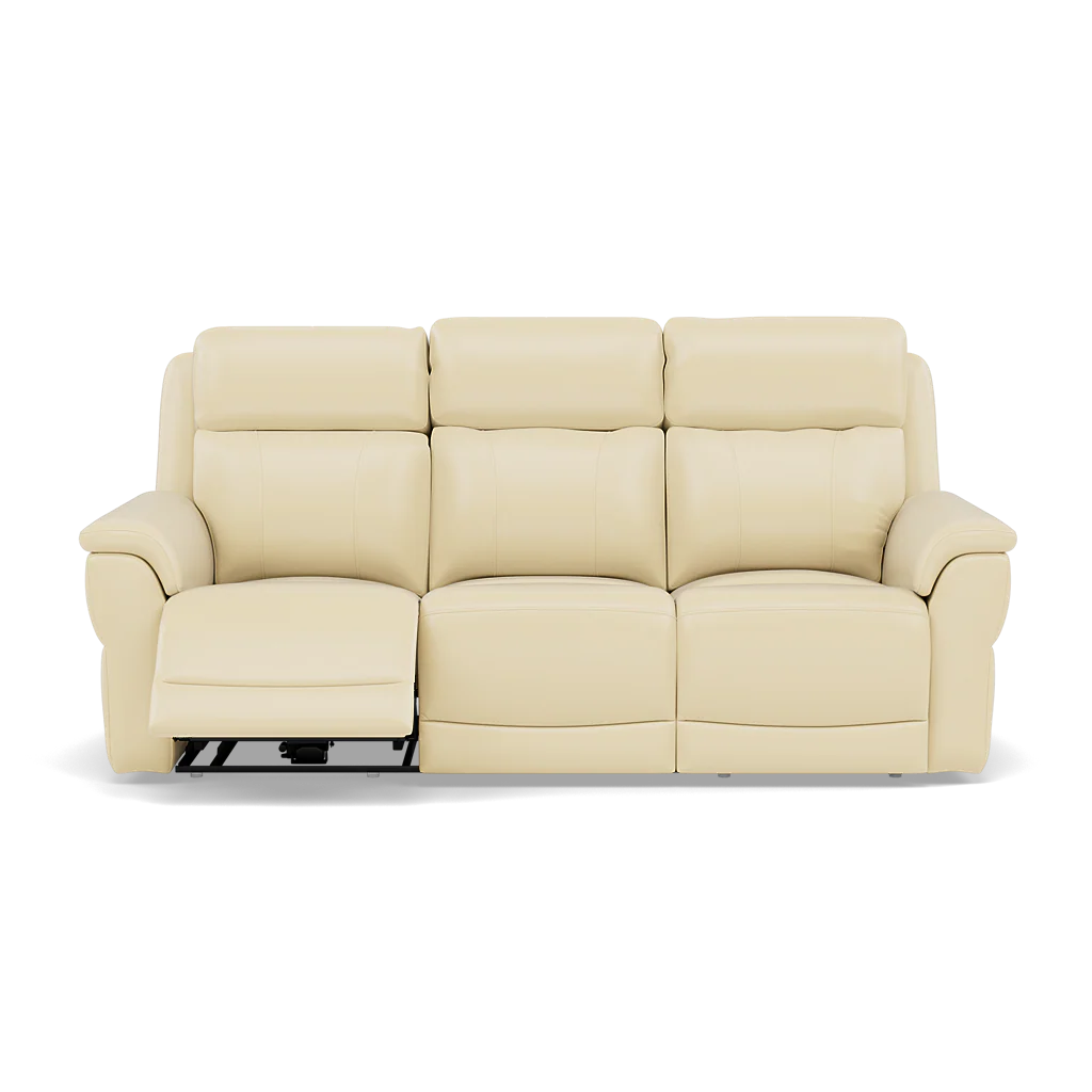 Juno 3 Seater Recliner Sofa - 3 Seater Power Recliner Sofa with USB Cat 60 - Power Recliner with USB - Image 4