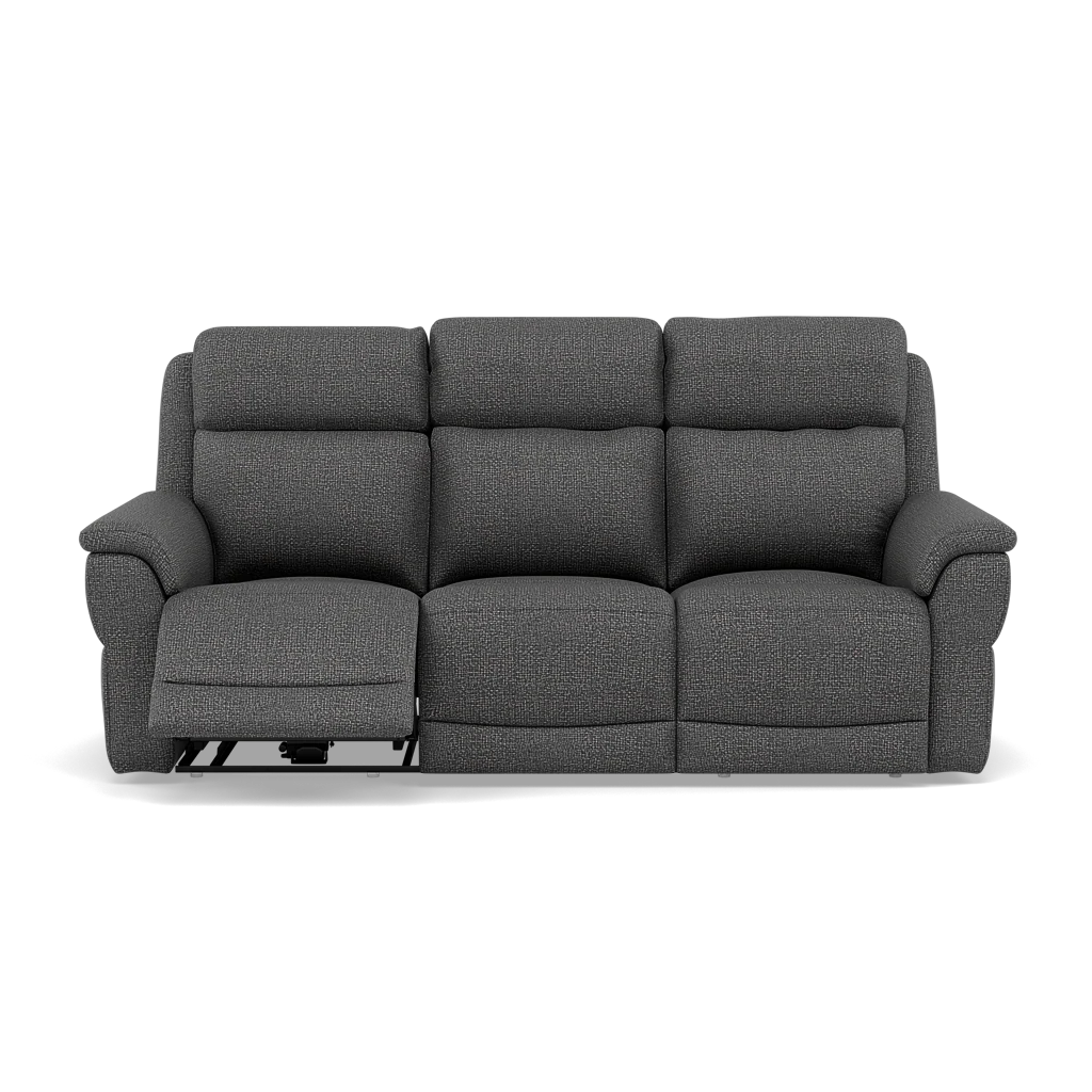 Juno 3 Seater Recliner Sofa - 3 Seater Power Recliner Sofa with USB F8 - Power Recliner with USB - Image 15