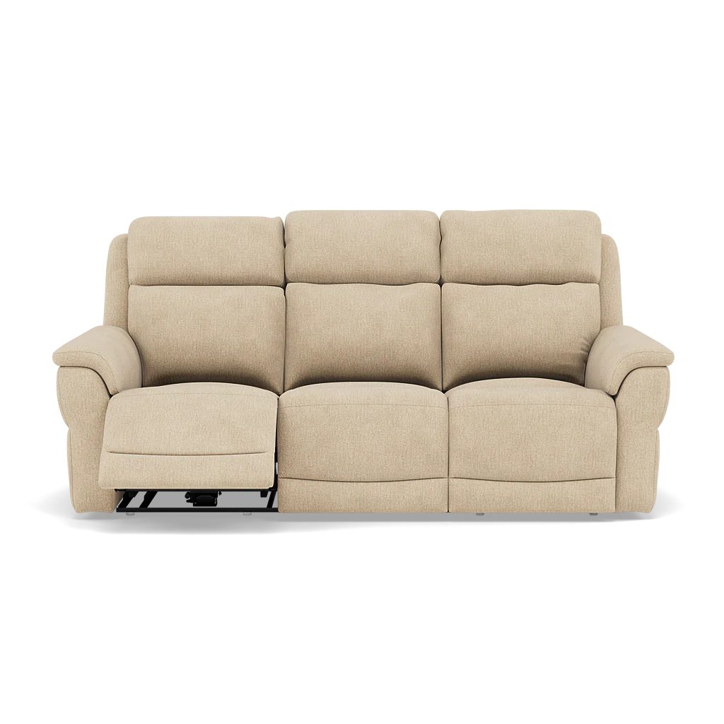 Juno 3 Seater Recliner Sofa - 3 Seater Power Recliner Sofa with USB F8 - Power Recliner with USB - Image 4