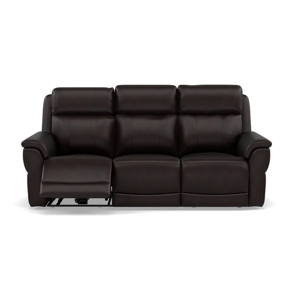 Juno 3 Seater Recliner Sofa - 3 Seater Sofa 2 Power Recliners Lumbar Support Cat 55 - Power with Power Lumbar & USB - Image 11