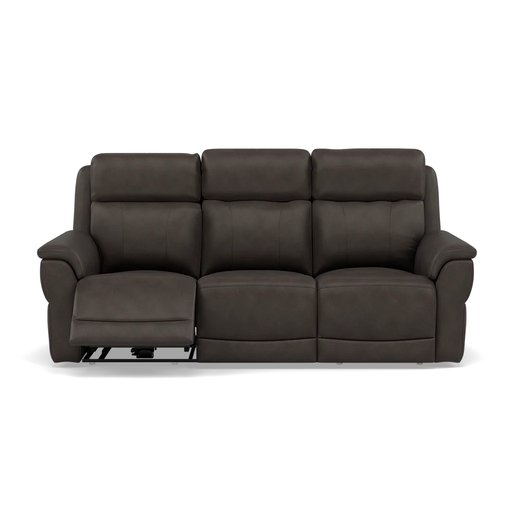 Juno 3 Seater Recliner Sofa - 3 Seater Sofa 2 Power Recliners Lumbar Support Cat 55 - Power with Power Lumbar & USB - Image 4