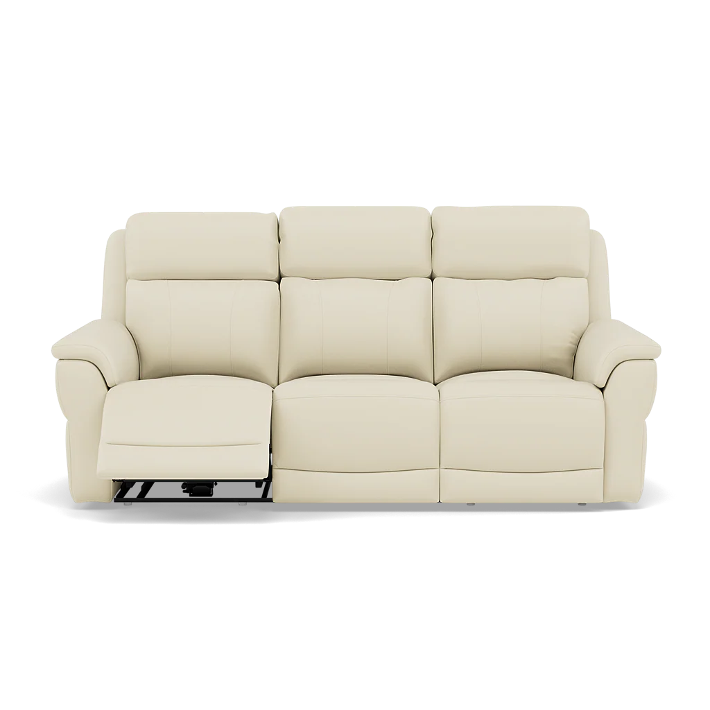Juno 3 Seater Recliner Sofa - 3 Seater Sofa 2 Power Recliners Lumbar Support Cat 55 - Power with Power Lumbar & USB - Image 7