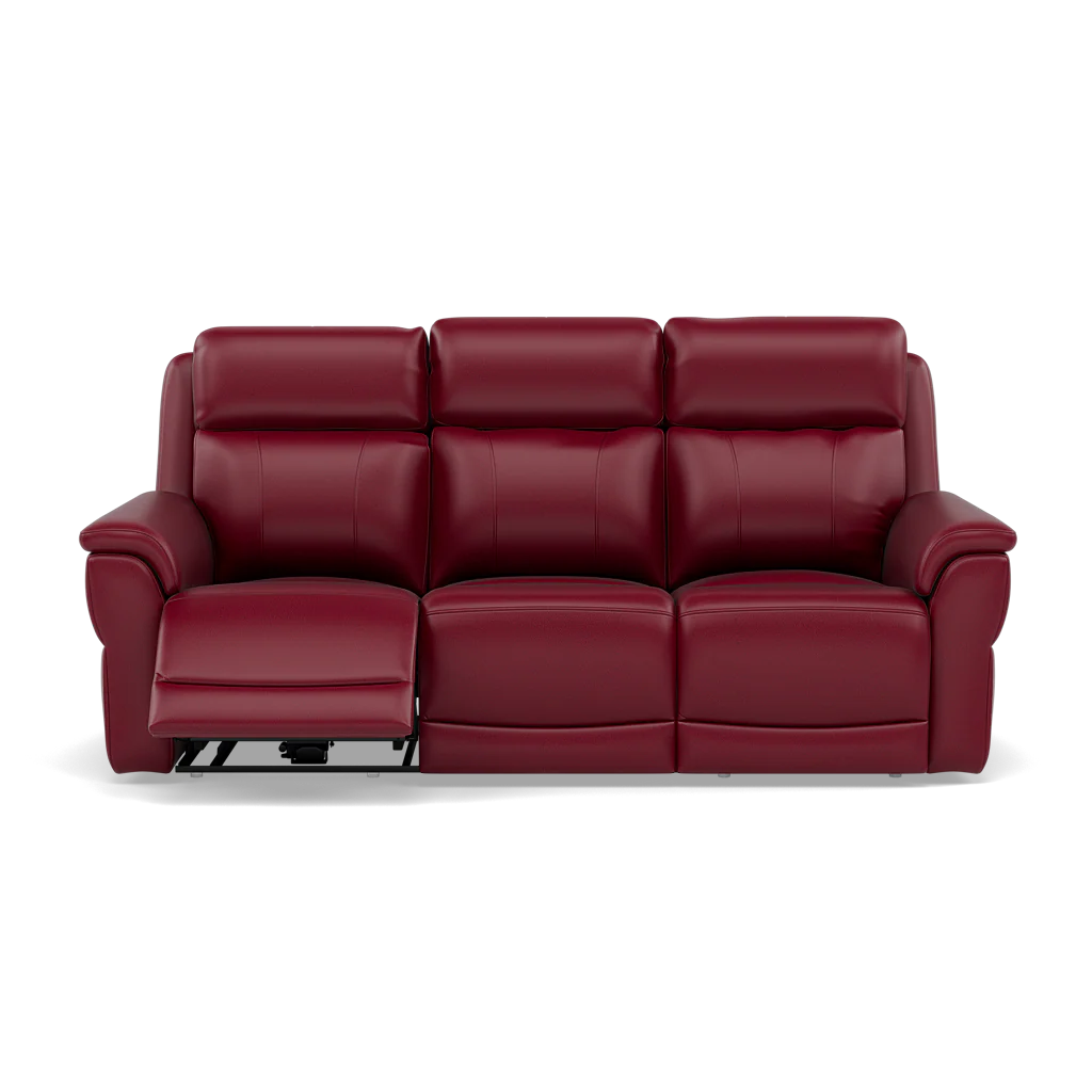 Juno 3 Seater Recliner Sofa - 3 Seater Sofa 2 Power Recliners Lumbar Support Cat 60 - Power with Power Lumbar & USB - Image 13