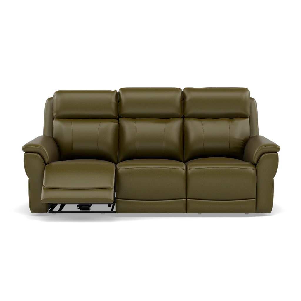 Juno 3 Seater Recliner Sofa - 3 Seater Sofa 2 Power Recliners Lumbar Support Cat 60 - Power with Power Lumbar & USB - Image 15