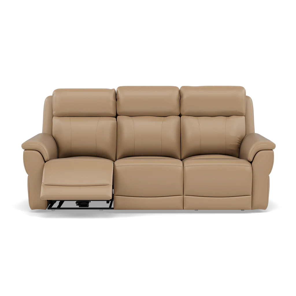 Juno 3 Seater Recliner Sofa - 3 Seater Sofa 2 Power Recliners Lumbar Support Cat 60 - Power with Power Lumbar & USB - Image 7