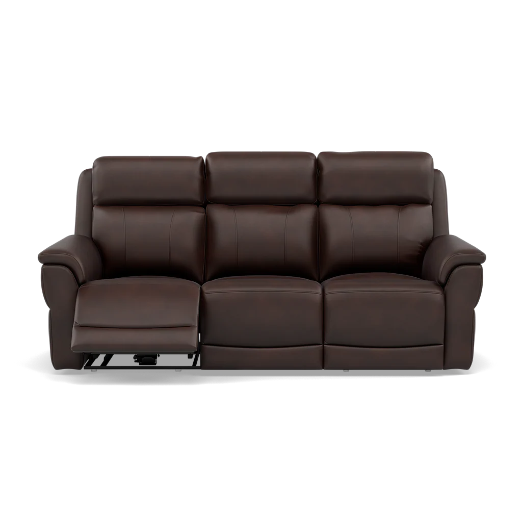 Juno 3 Seater Recliner Sofa - 3 Seater Sofa 2 Power Recliners Lumbar Support Cat 60 - Power with Power Lumbar & USB - Image 9