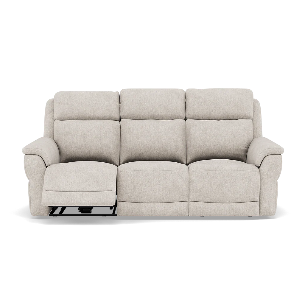 Juno 3 Seater Recliner Sofa - 3 Seater Sofa 2 Power Recliners Lumbar Support F8 - Power with Power Lumbar & USB