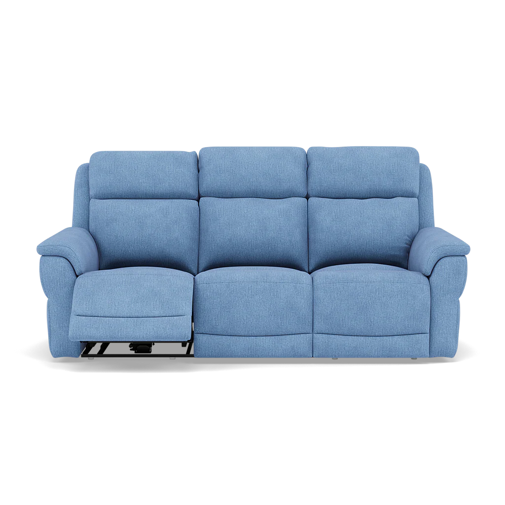 Juno 3 Seater Recliner Sofa - 3 Seater Sofa 2 Power Recliners Lumbar Support F8 - Power with Power Lumbar & USB - Image 9