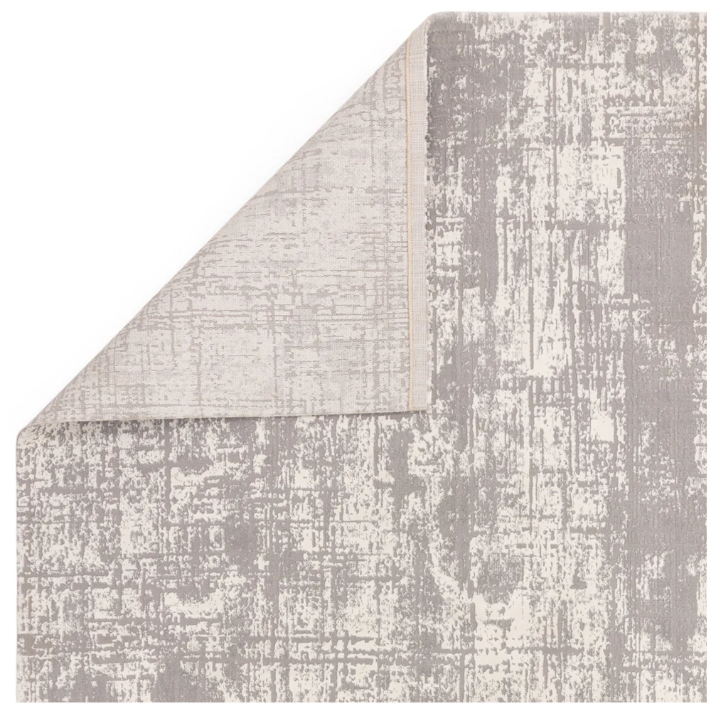 Karis Abstract Grey Rug - Abstract Grey   - 120cm x 170cm - Image 3