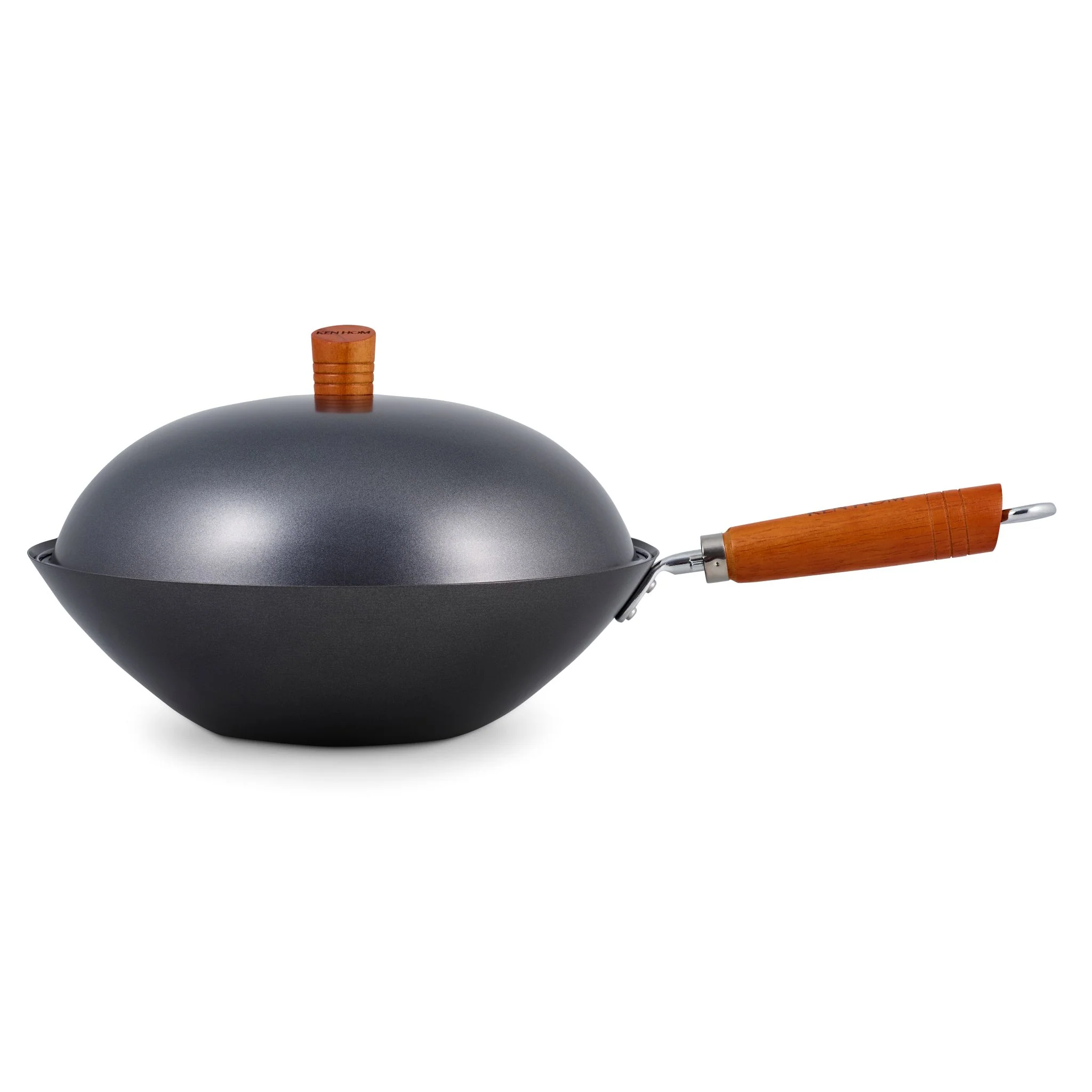 Ken Hom Non-Stick 5 Piece Wok Set - 31CM NS 5 PC Wok Set Classic - Image 2