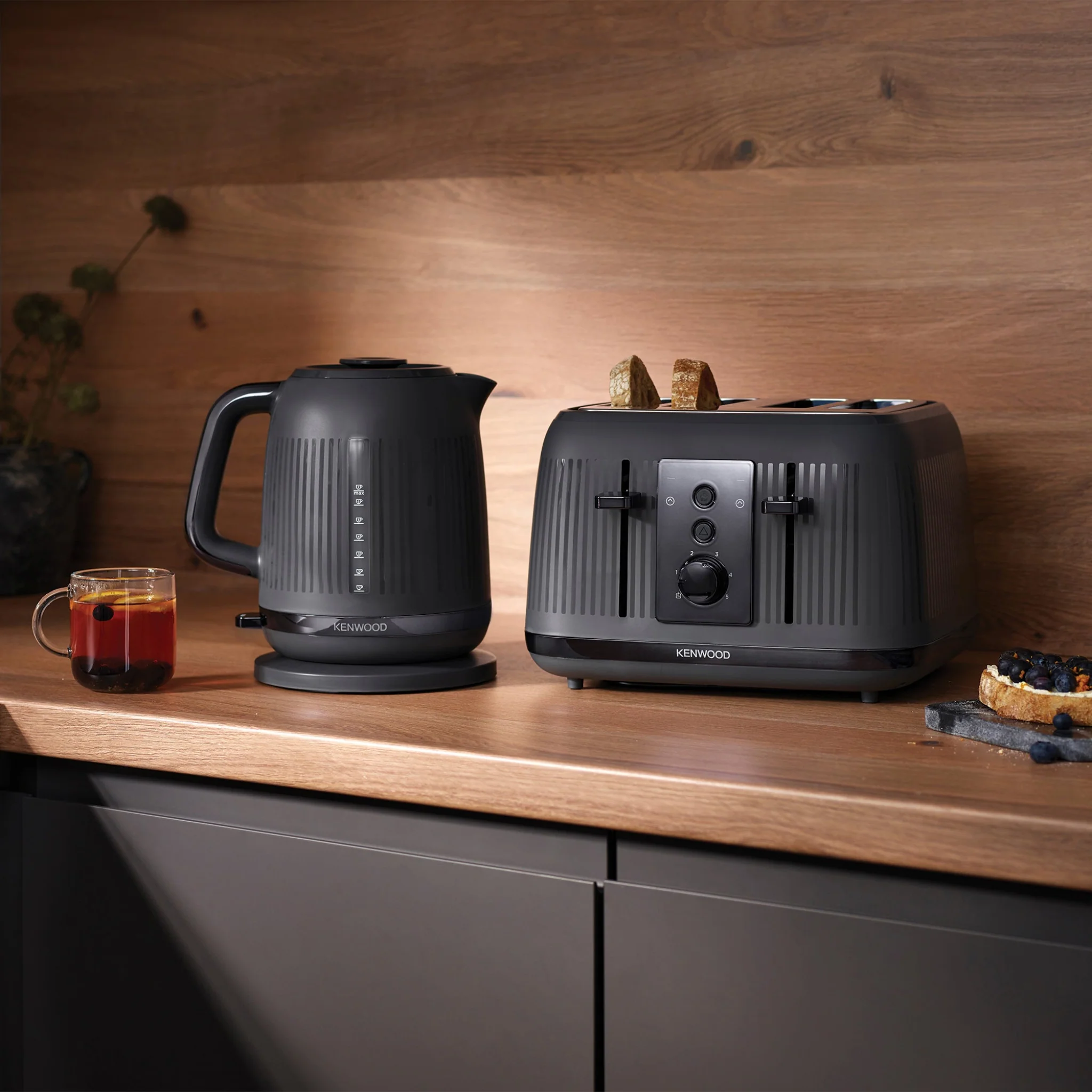 Kenwood Dusk Toaster Grey 4 Slice