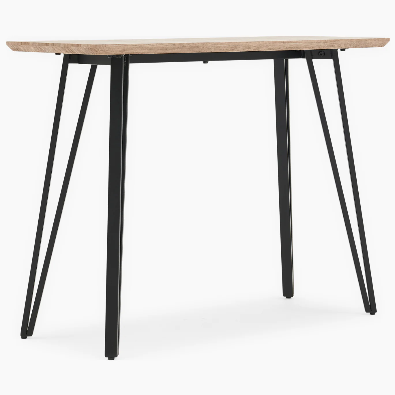 Kito Console Table - Console Table Faux Antique Oak / Black Powder - Image 5