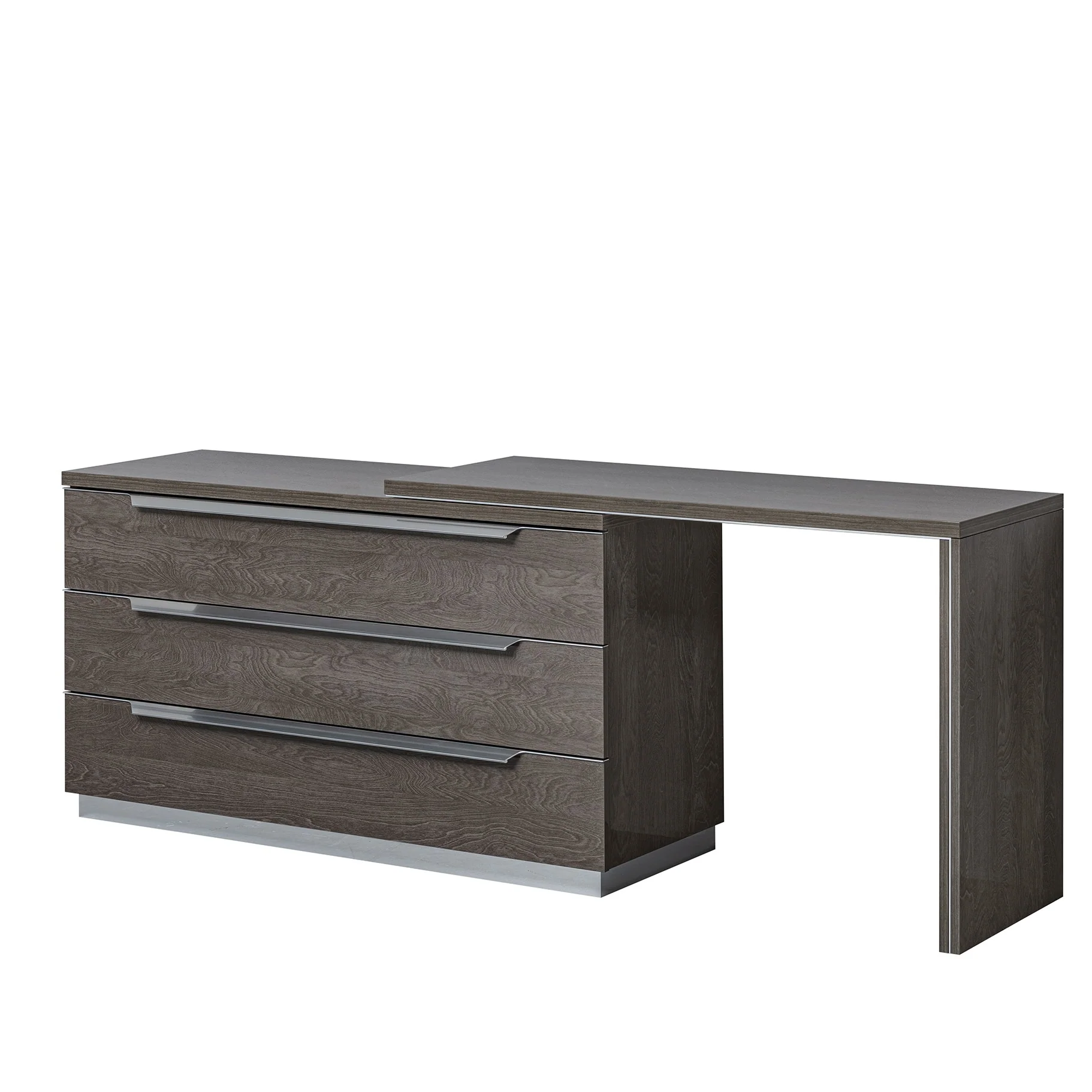 Kroma 3 Drawer Cabinet - Toilette 3 Drawer Dresser Silver Birch - Silver Birch