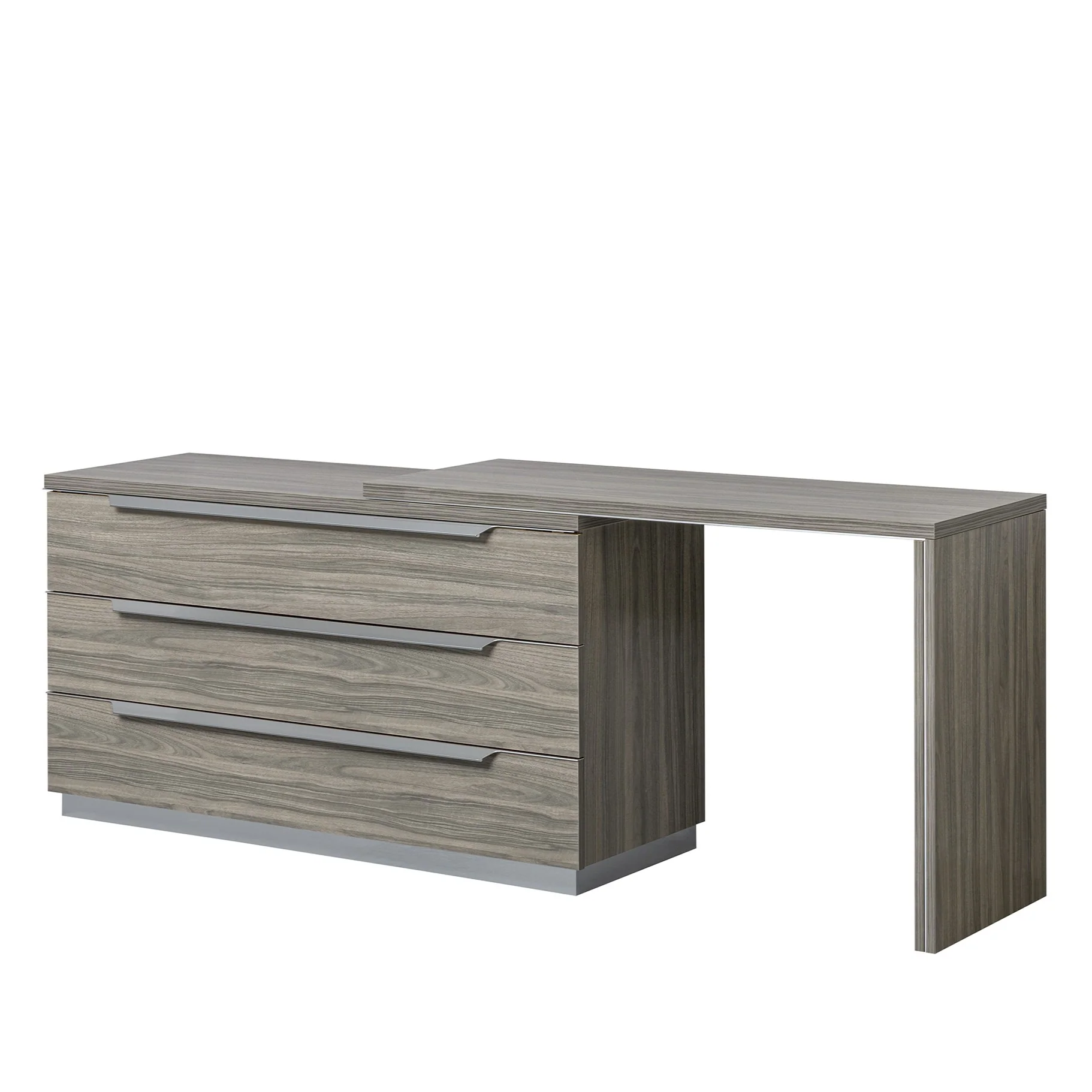 Kroma 3 Drawer Cabinet - Toilette 3 Drawer Dresser Venetian Grey - Venetian Grey