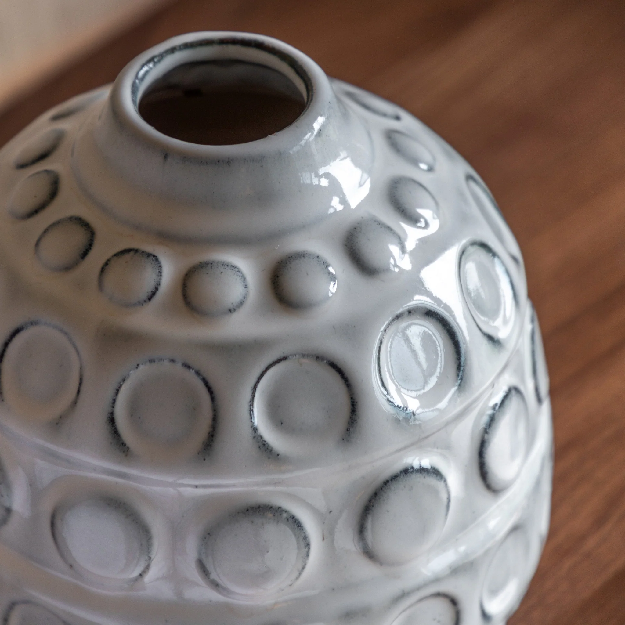 Kusama Dotted Ceramic Vase Small - Kusama Dotted Ceramic Vase Small - Image 3