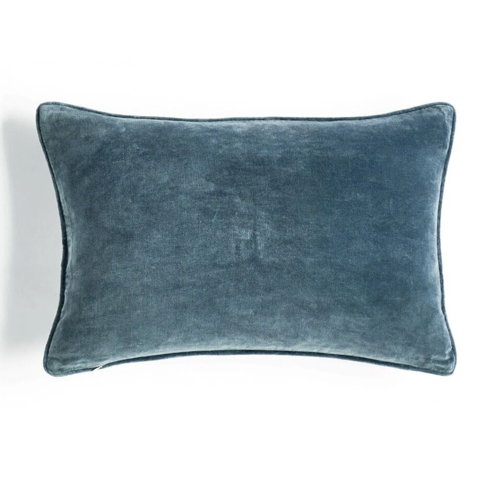 William Morris At Home Larkspur Blue Cushion - Larkspur Cushion Seafoam - Image 4