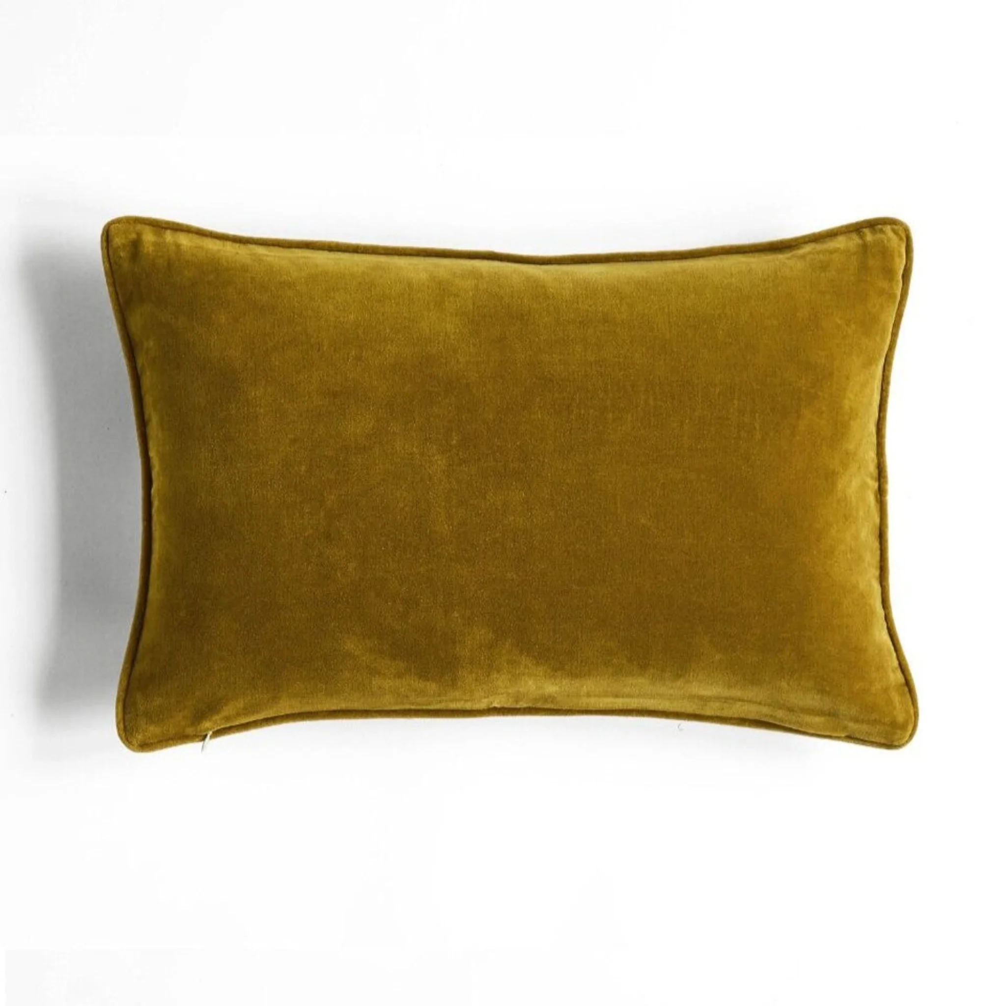 William Morris At Home Larkspur Yellow Cushion - Larkspur Cushion Tumeric - Image 3