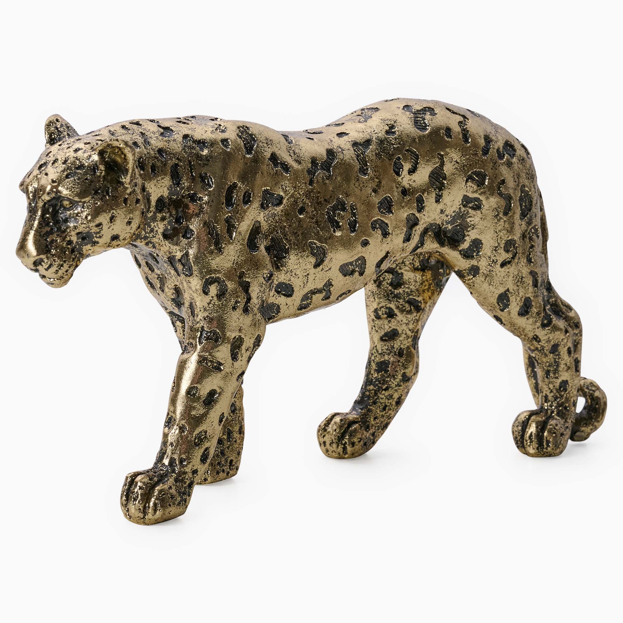 Leopard Ornament Gold - Leopard Ornament 27.5CM Gold - Image 2