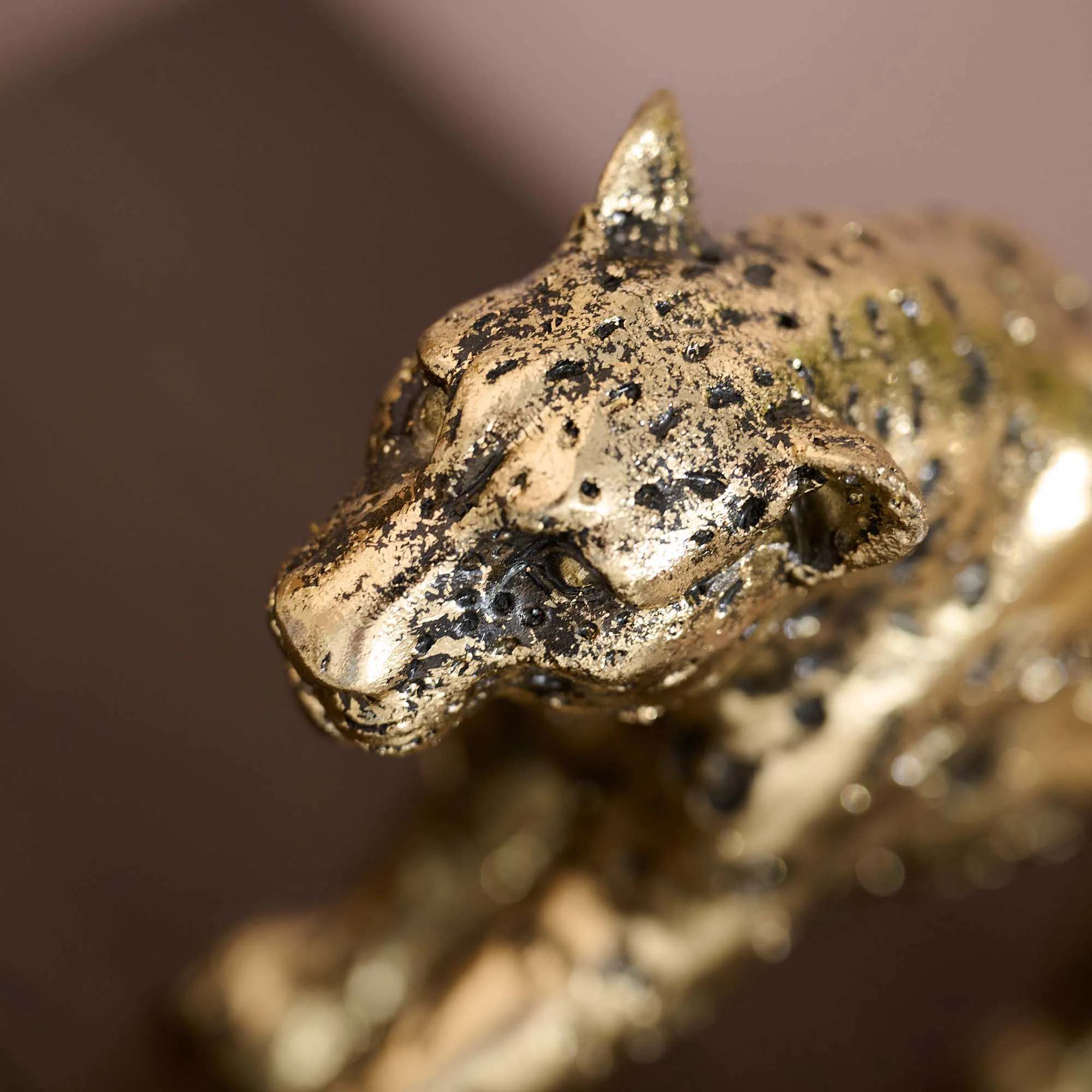 Leopard Ornament Gold - Leopard Ornament 27.5CM Gold - Image 3