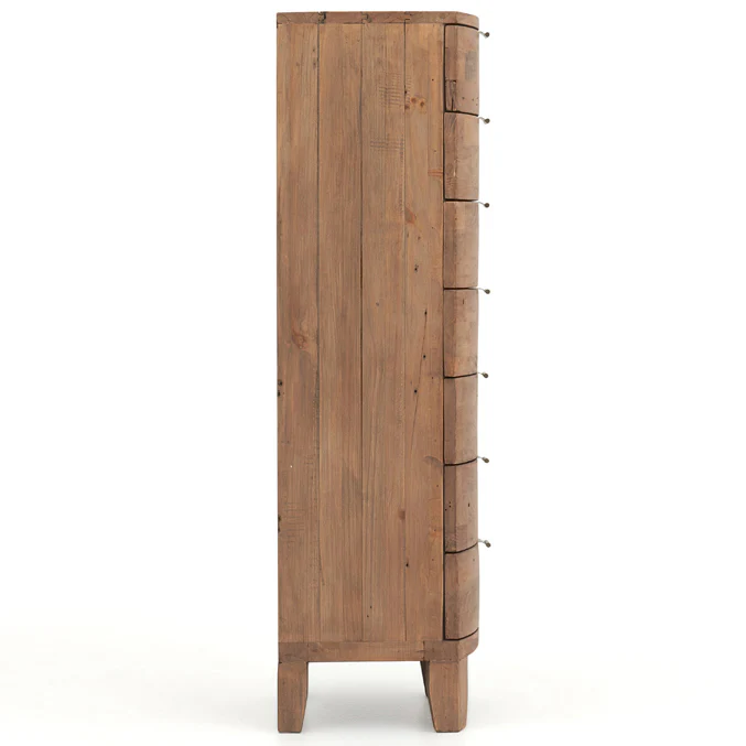 Lexington 7 Drawer Tall Chest - 7 Drawer Tall Chest Sundried Wheat - Image 6