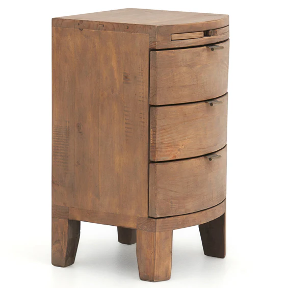 Lexington Bedside Chest - Bedside Chest Sundried Wheat - Image 5
