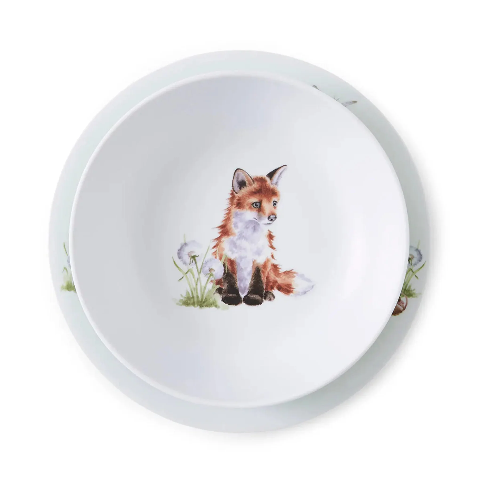 Little Wren Plate And Bowl Set - LW Plate Bowl 2pc Set - Image 3