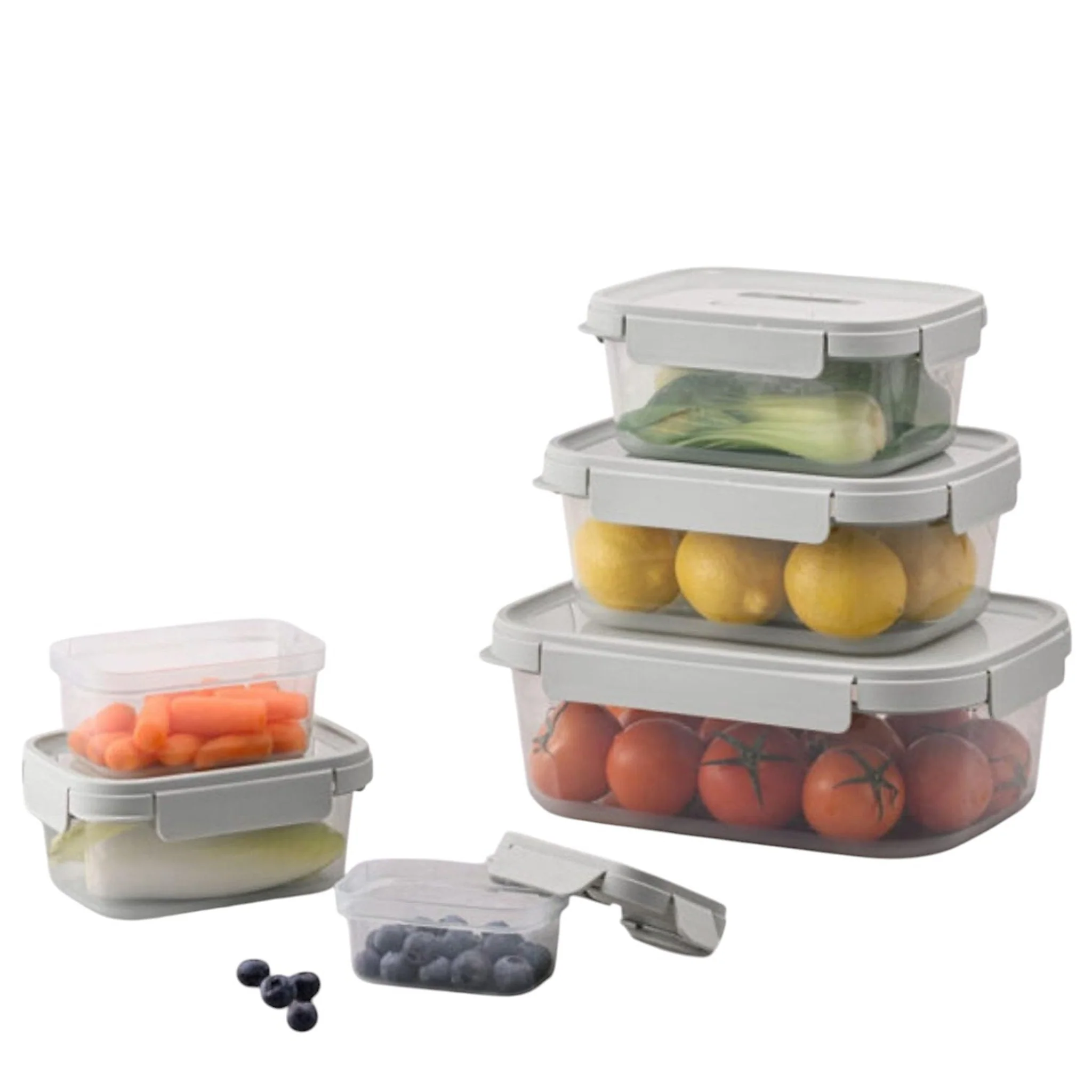 LocknLock Container Set 5pce Sage - Image 2