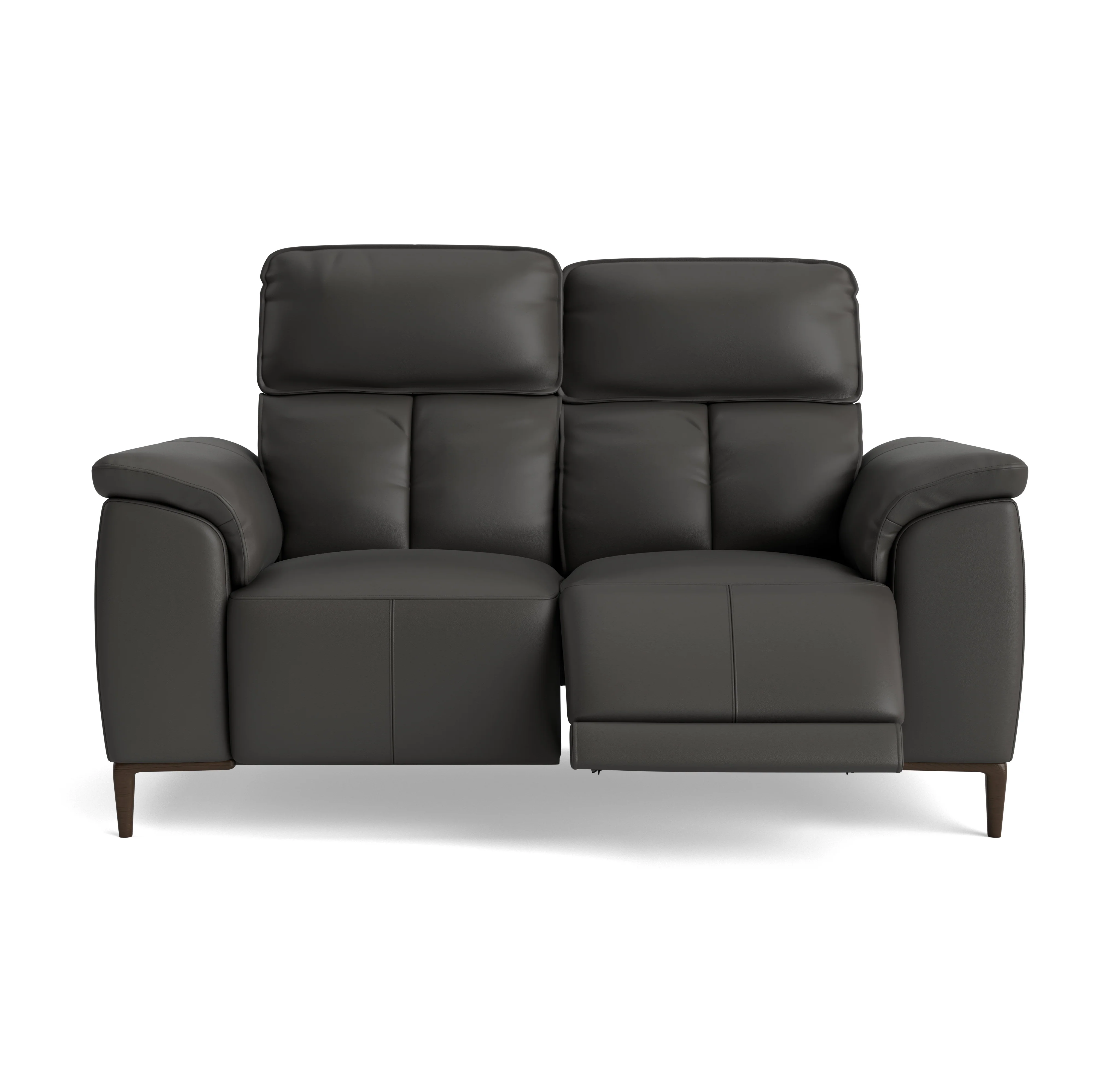 Loma 2 Seater Recliner Sofa - 2 Seater Sofa with 2 Power Recliners USB Cat 20S - Power Recliner with USB