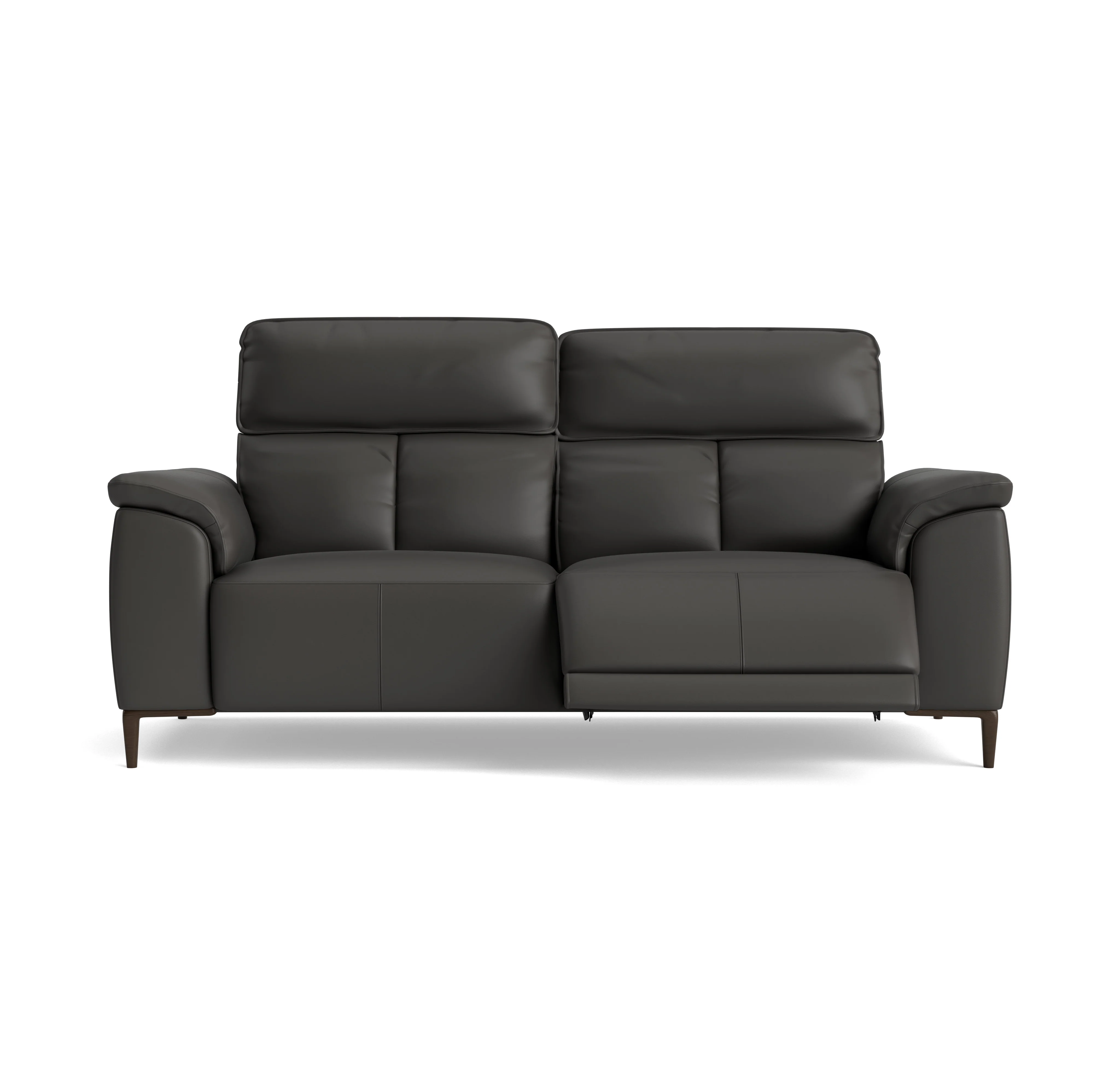 Loma 3 Seater Recliner Sofa - 2.5 Seater Sofa with 2 Power Recliners USB Cat 20S - Power Recliner with USB