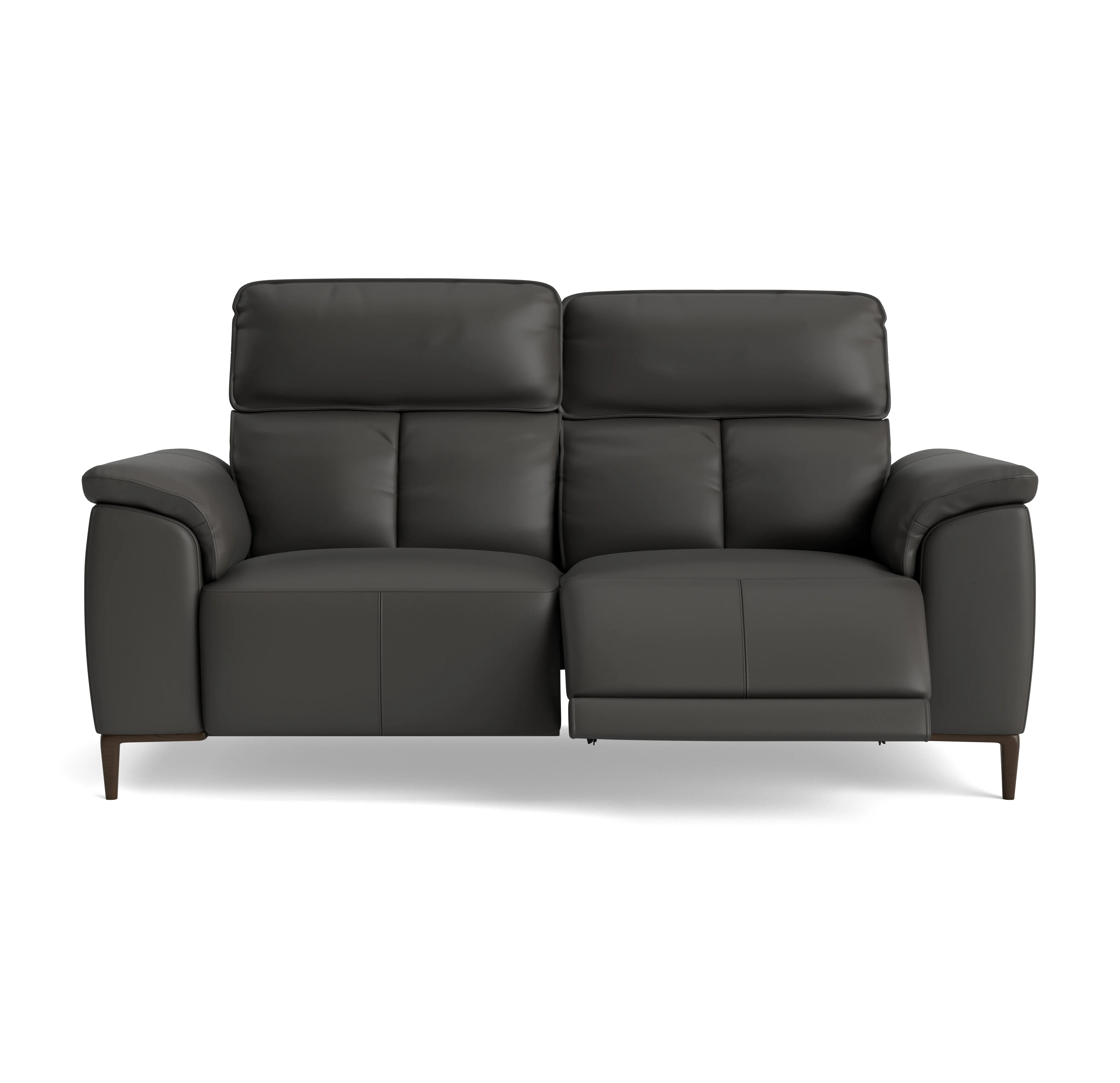 Loma Small 3 Seater Recliner Sofa - 2.5 Seater Sofa with 2 Power Recliners (Compact) USB Cat 20S - Power Recliner with USB