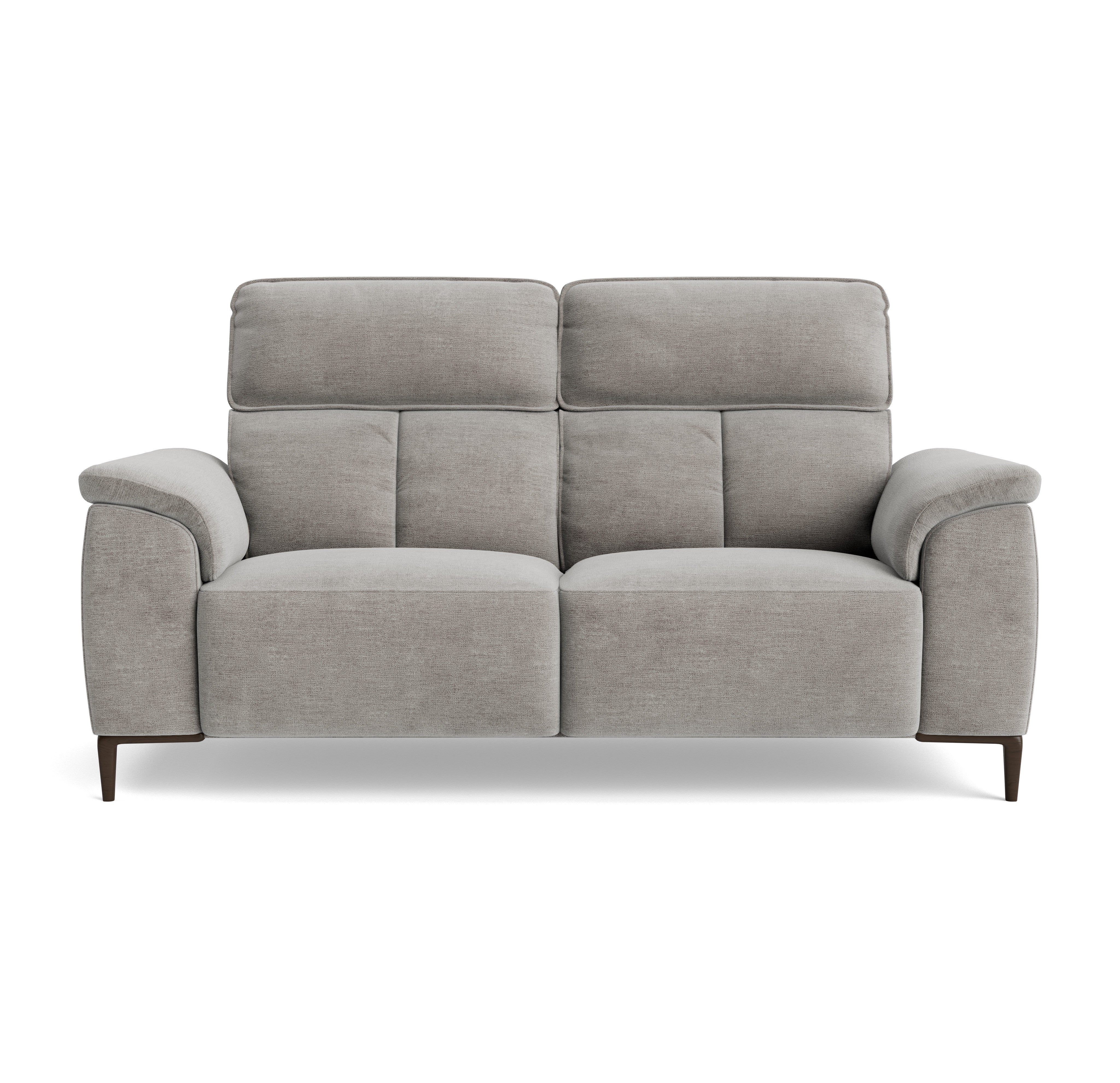 Loma Small 3 Seater Sofa - 2.5 Seater Sofa Compact Fabric