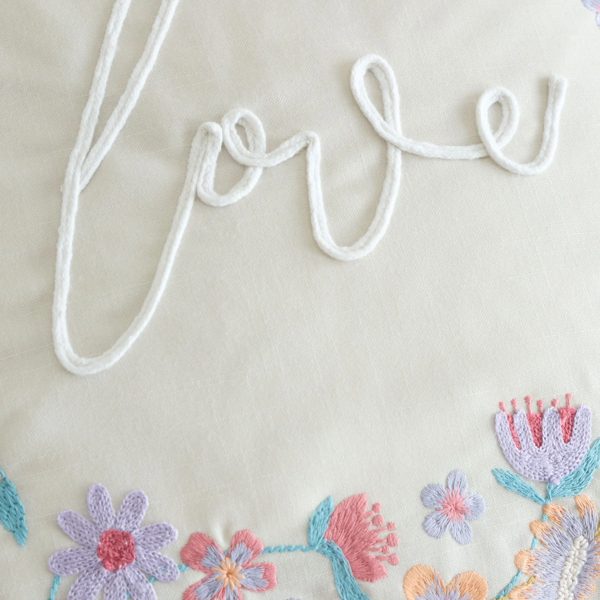 Catherine Lansfield Love Cushion - DISC Love Cushion - Image 2