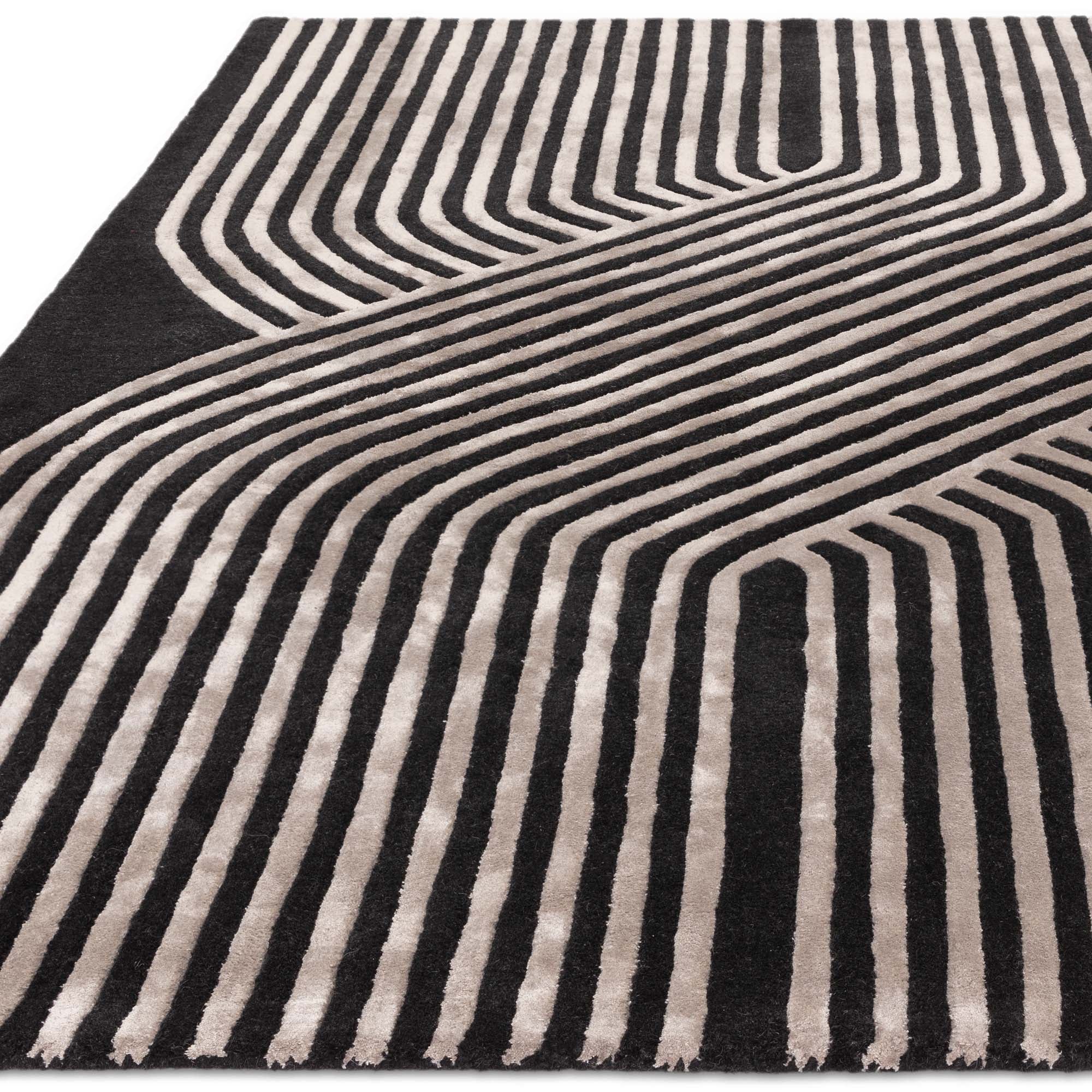 Maddox Solstice Gunmetal Rug - 98 Solstice Gunmetal - 120cm x 170cm - Image 5
