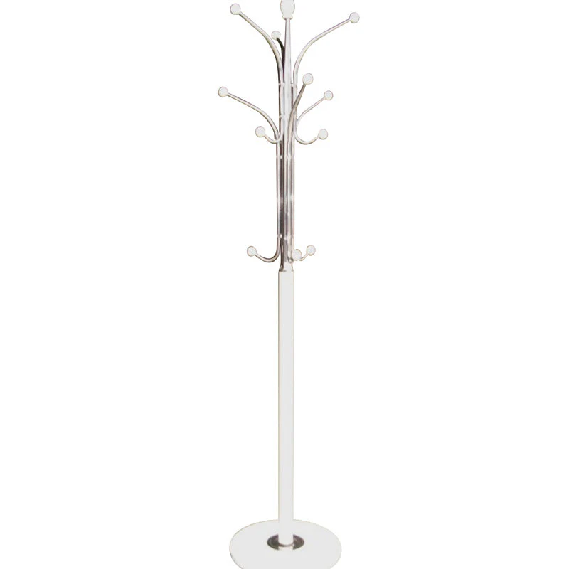 Marble White Based Coat Stand - Marble Based Coat Stand White