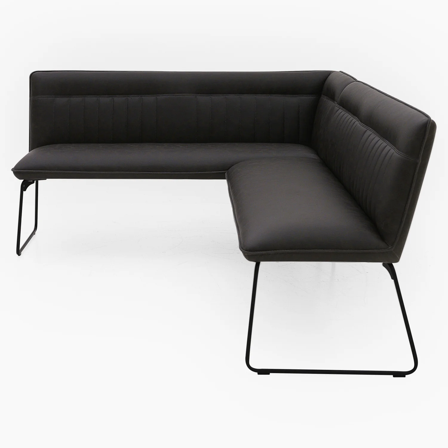 Marx Corner Bench - Corner Bench (Left) Grey - Image 4