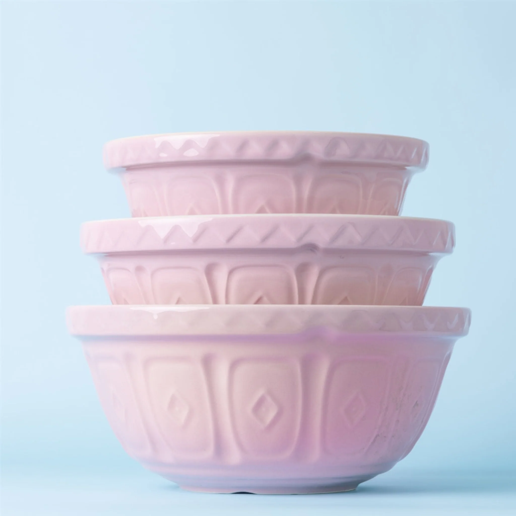 Mason Cash Pink Mixing Bowl - MC Colour Mix S12 Powder Pink Mixing Bowl 29CM - Image 2