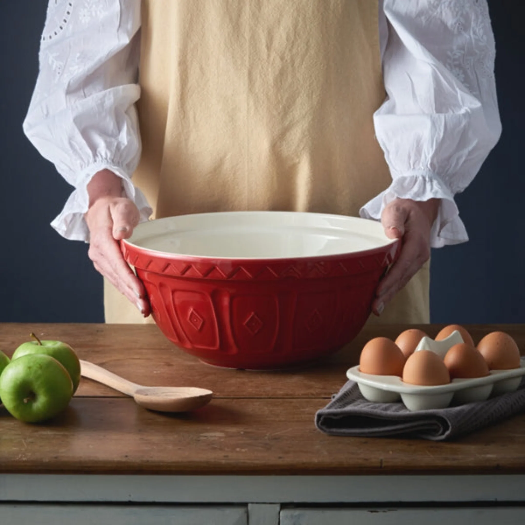 Mason Cash Red Mixing Bowl - MC Colour Mix S12 Red Mixing Bowl 29CM