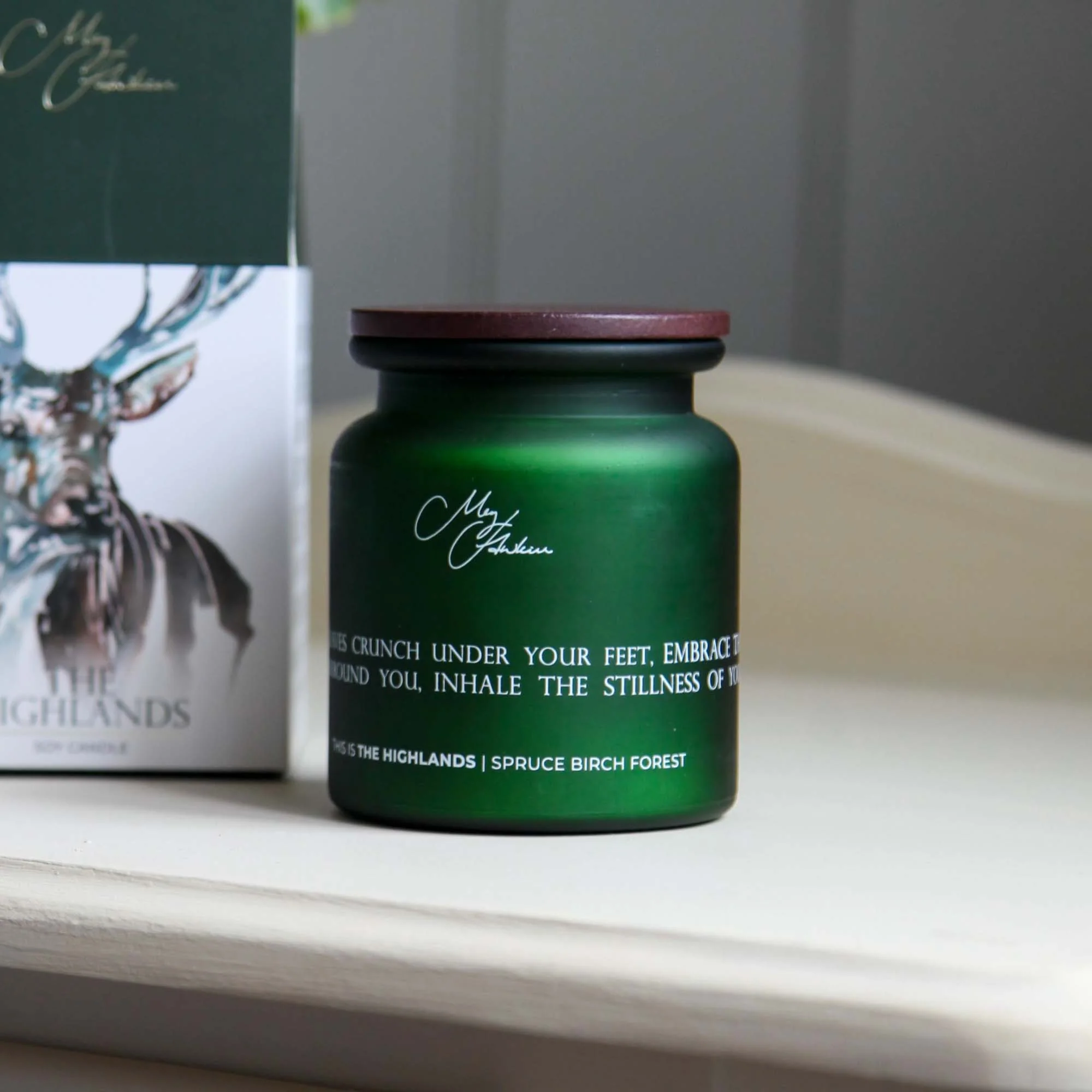 Meg Hawkins The Highlands Candle - Candle The Higlands (Stag)